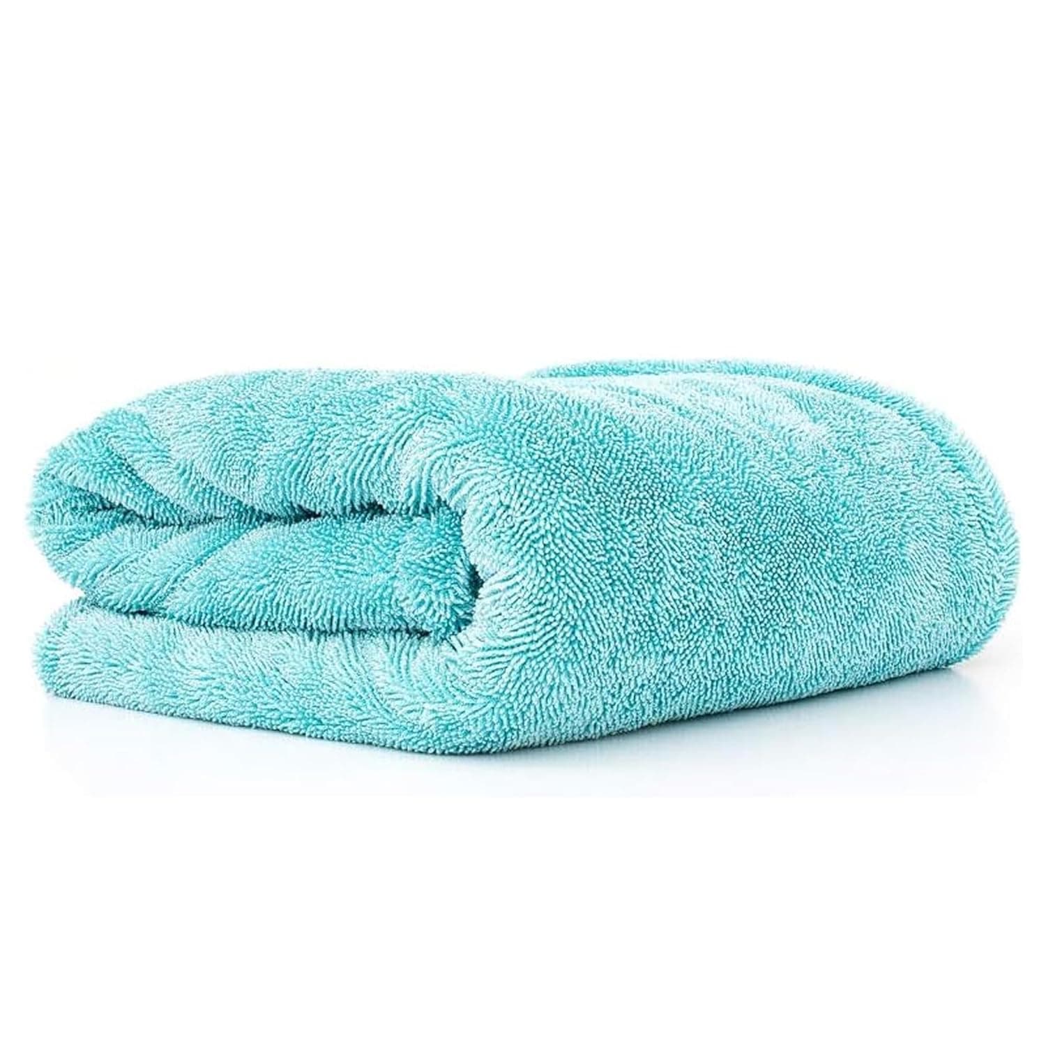 The Rag Company - The Liquid8r - Absorbent 70/30 Blend Microfiber Drying Towel for Cars, Trucks, SUVs, Safe for Detailing + Scratch Free, Twist Loop, 1100gsm, 25in x 36in, Aqua Blue