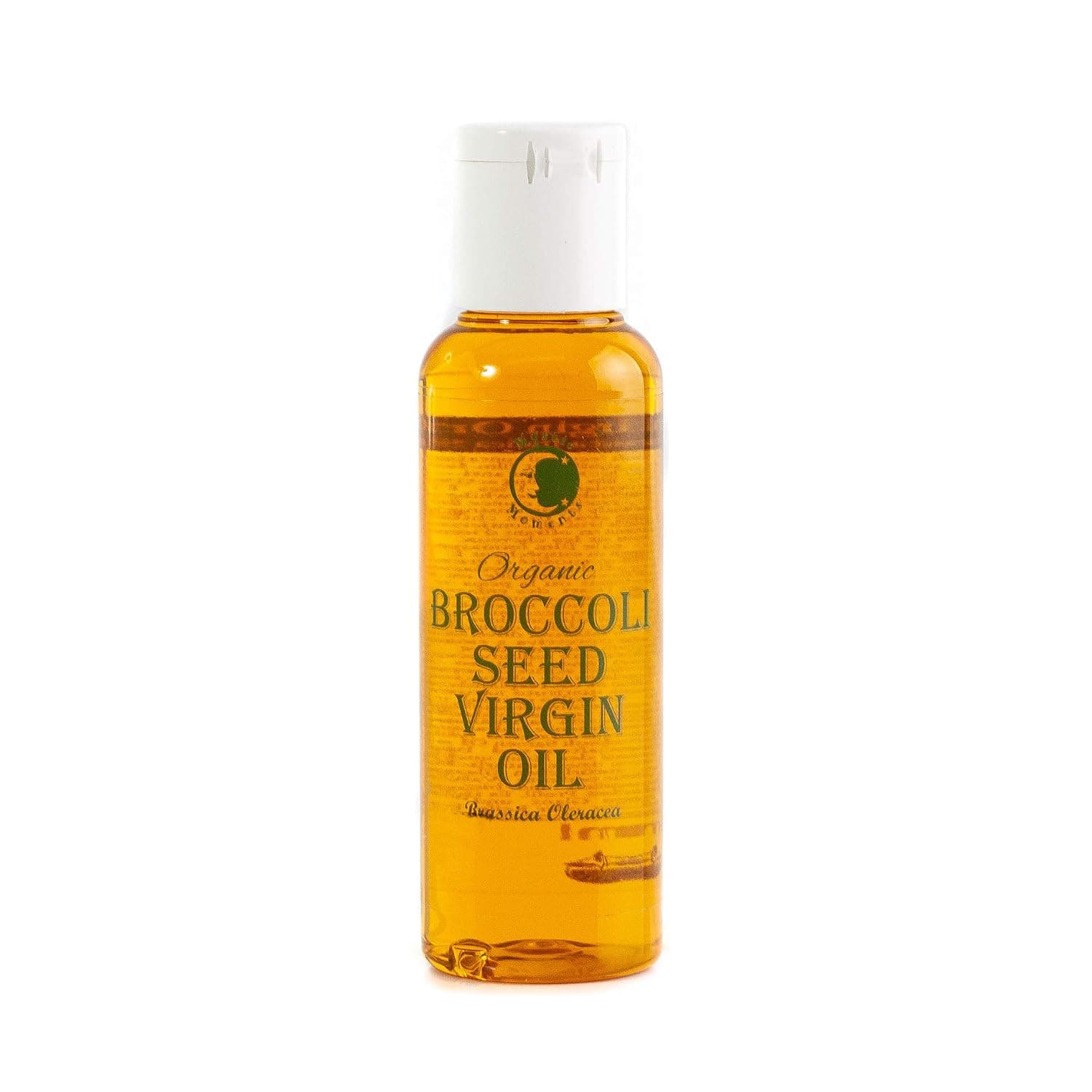 Mystic Moments | Organic Broccoli Seed Virgin Carrier Oil 250ml - Pure & Natural Oil Perfect For Hair, Face, Nails, Aromatherapy, Massage and Oil Dilution Vegan GMO Free