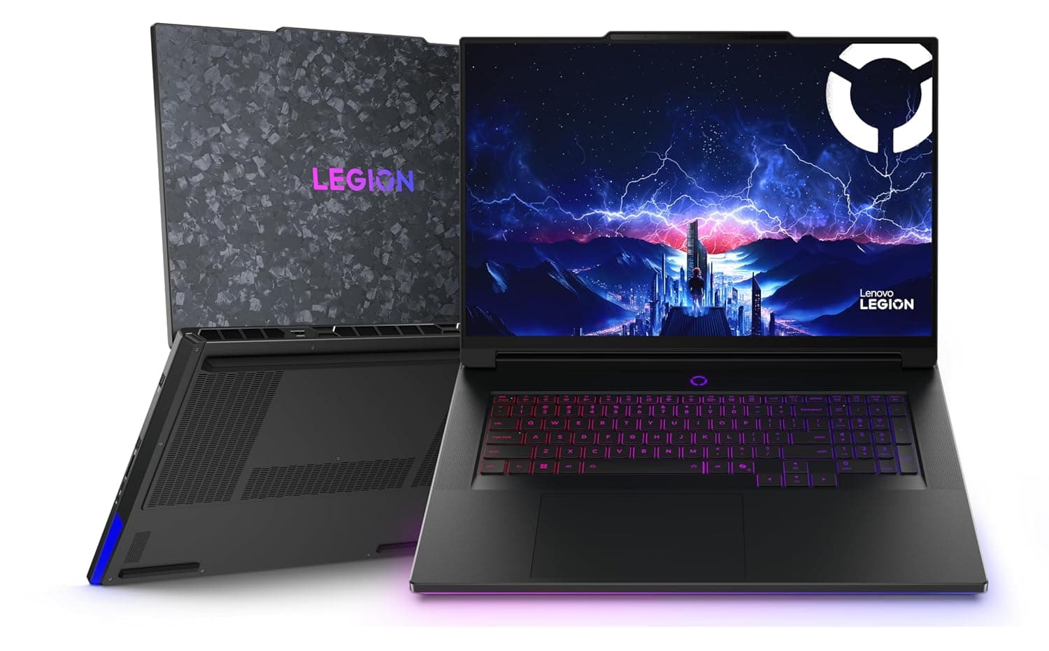 Lenovo Legion 9 18IAX10 AI Gaming Laptop, 18" WQUXGA 440Hz Display, Intel Ultra 9 275HX, 64GB RAM, 4TB SSD, RTX 5090 24GB GDDR7, RGB EN-ARB, Win11, Eclipse Black [83EY0002AX] + 2Y Premium Care