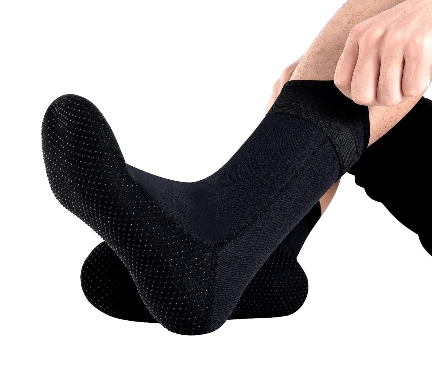 3mm Neoprene Diving Socks, Surf Booties, Sand Footwear for Beach Volleyball, Fin Socks, Canoeing & Water Sports Gear for Men Women