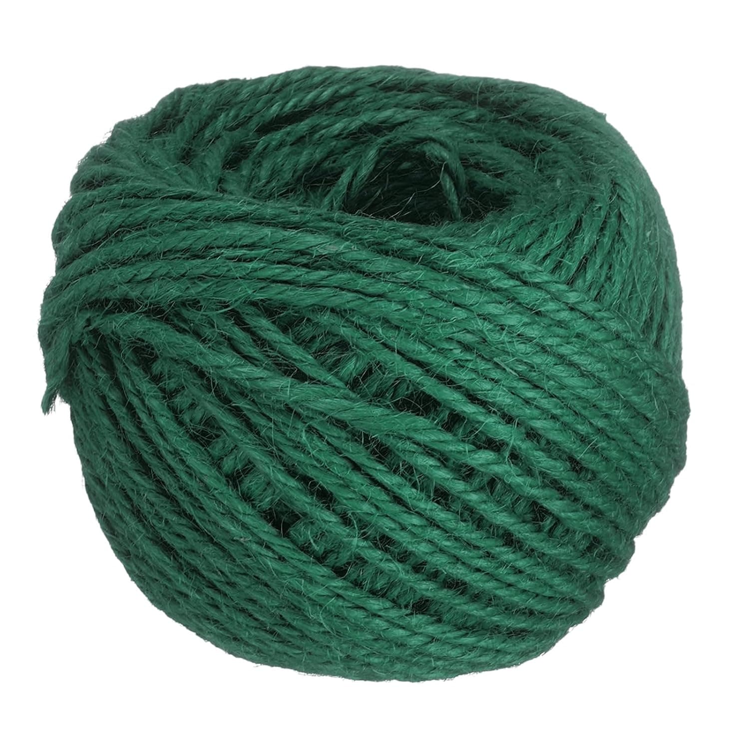 sourcing map 164 Feet Natural Jute Twine String, 3mm Twine String Color Jute Twine Jute Rope for DIY Art Crafts Gift Wrapping Decoration Packing Gardening Plant Hanger, Dark Green