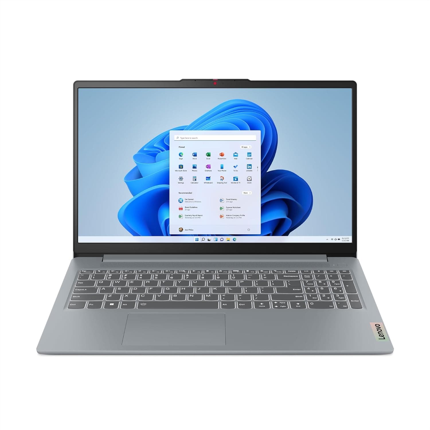 Lenovo Laptop,IdeaPad Slim 3 15IRH8,Intel Core i5-13420H,8GB LPDDR5-4800,512GB SSD,15.6" FHD,Free Lenovo 15.6" Laptop Casual Toploader,Arctic Grey,Windows 11H,83EM00DXAD