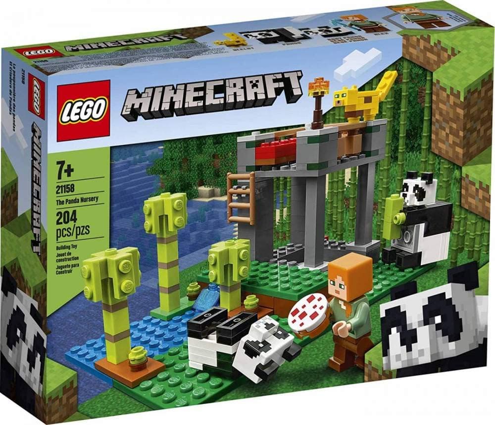LEGO Minecraft The Panda Nursery for age 7+ years old 21158