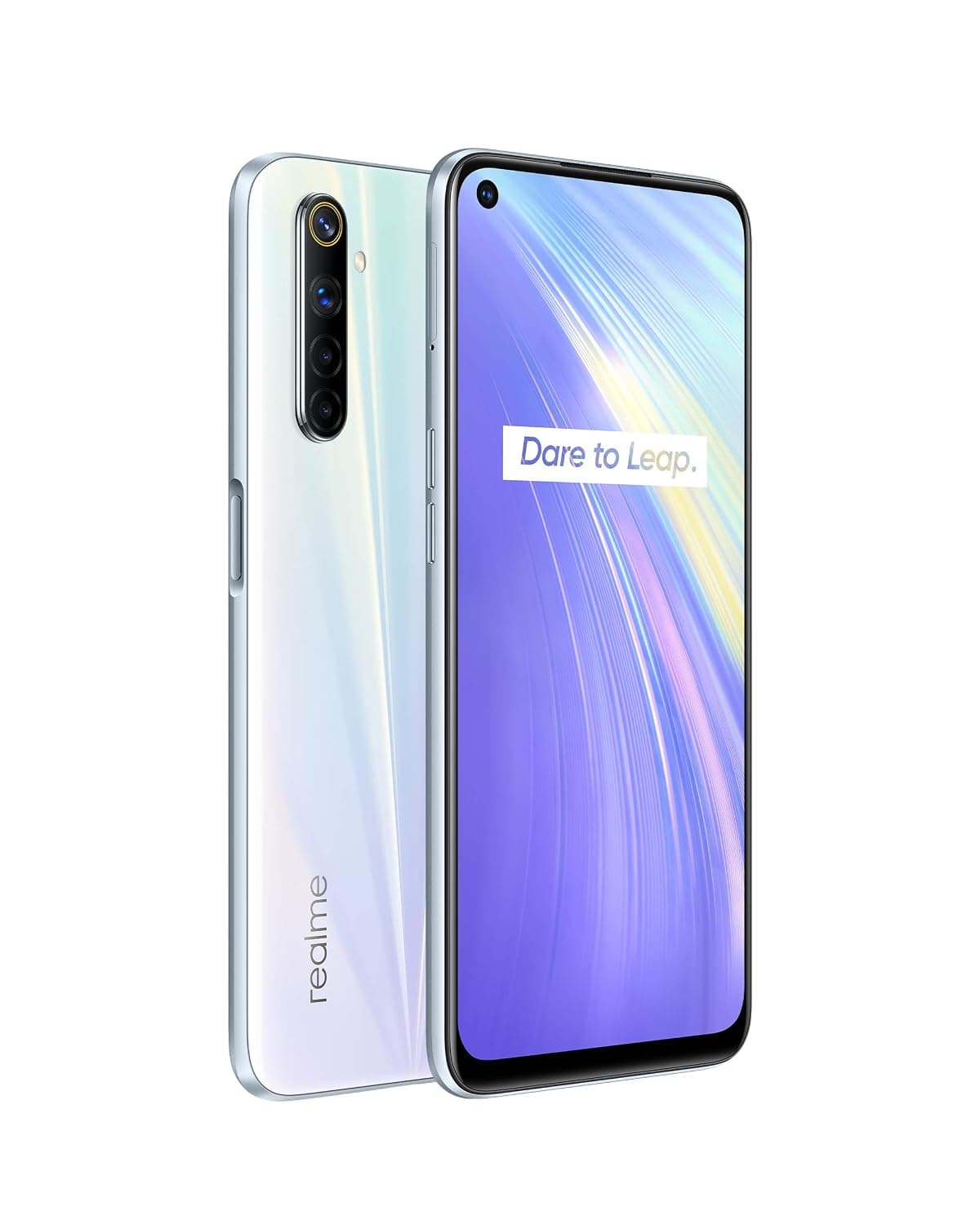 Realme 6 Dual-SIM 128GB ROM + 8GB RAM (GSM Only | No CDMA) Factory Unlocked 4G/LTE Smartphone (Comet White) - International Version