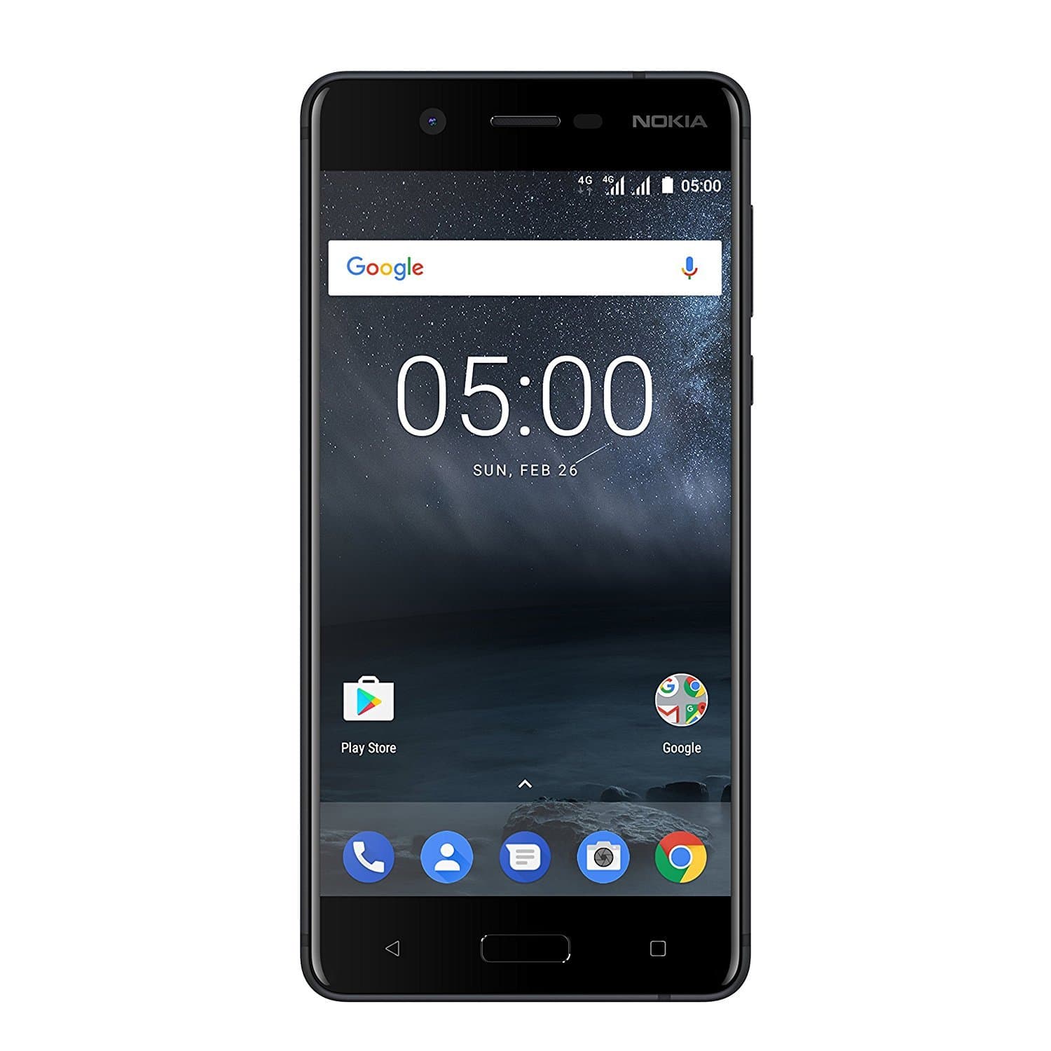 Nokia 5 DUAL-SIM 16GB ROM + 2GB RAM (GSM Only | No CDMA) Factory Unlocked 4G/LTE Smartphone (Matte Black) - International Version