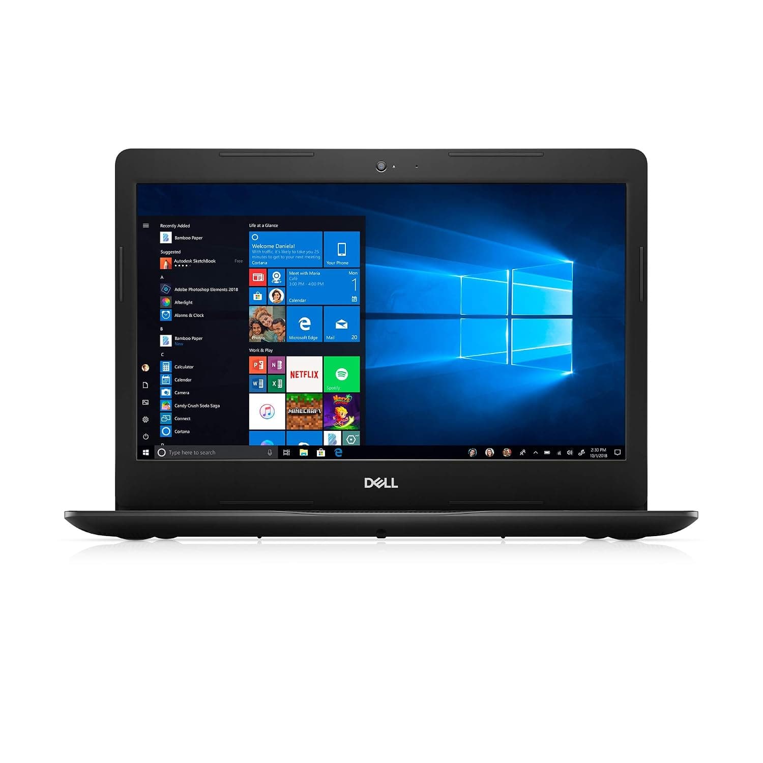 2020 Newest Dell Inspiron 14 inch Laptop, Intel Core i5-1035G4 (Beat i7-7500) 10 Geneartion, 8GB RAM, 256GB SSD, HDMI, WiFi, Intel UHD Graphics, Bluetooth, Windows 10