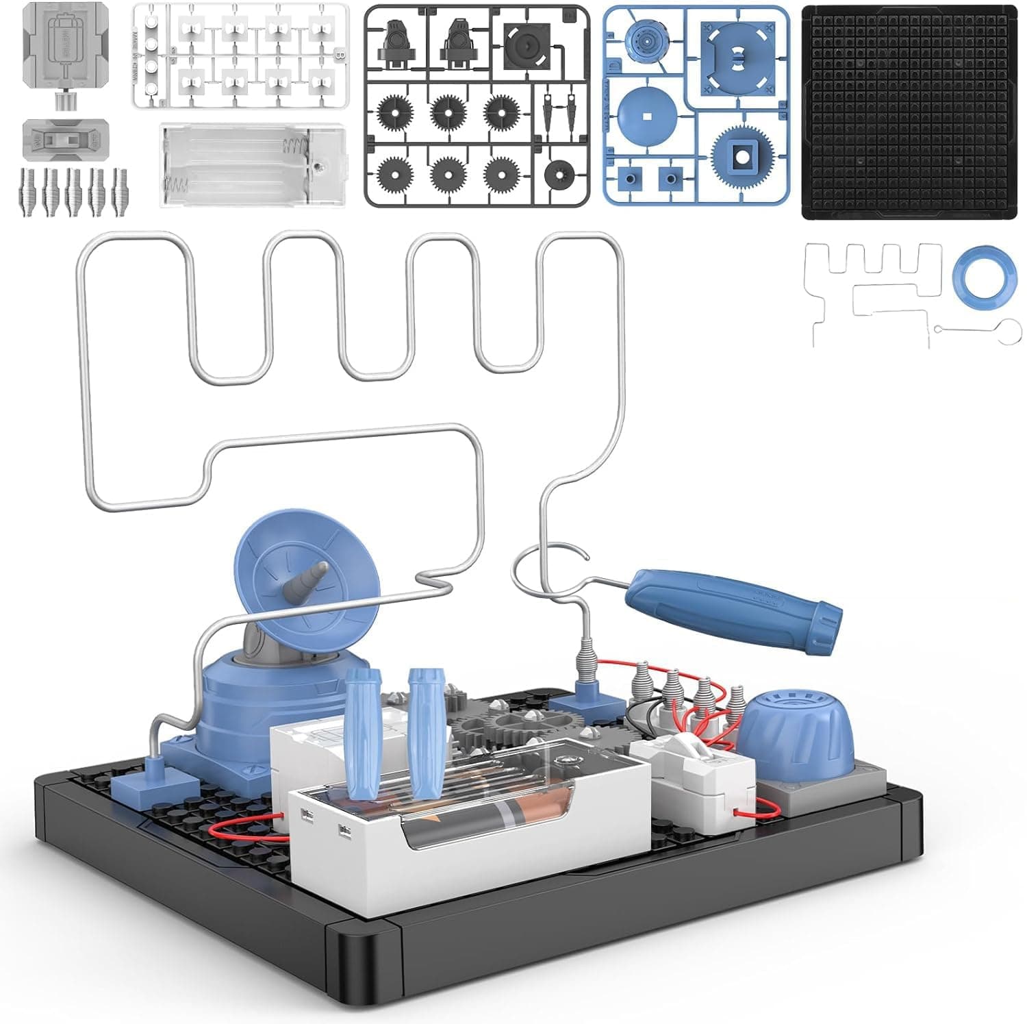 Educational Toys Science Kit for Kids Ages 8+,STEM Toy Cause and Effect Toys Engineering Building Toys,Construction Toys Learning Toys Exploration Set Birthday Gift for 8-12 Year Old Boys & Girls