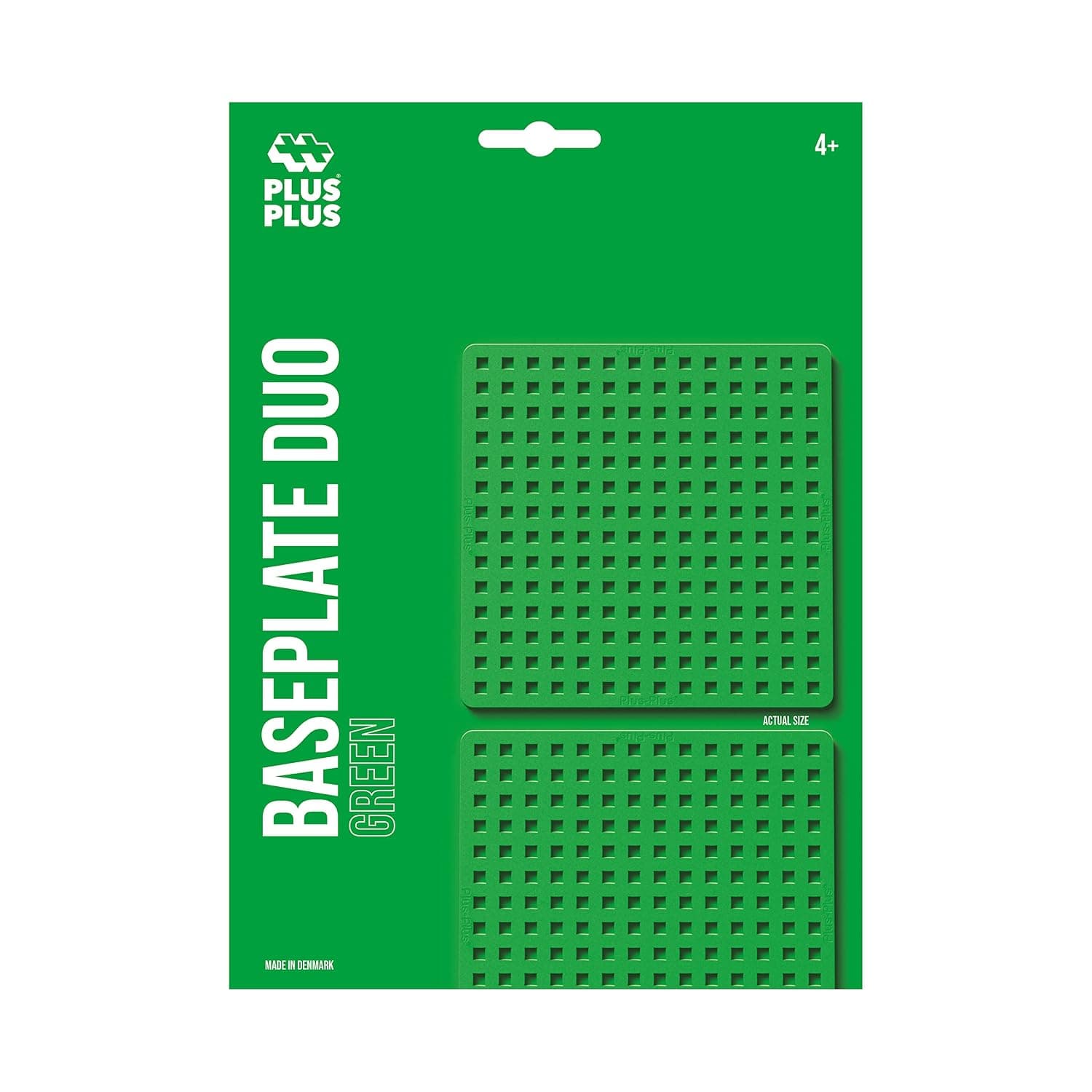 Plus-Plus 12 x 12 cm Base Plate Duo Pack for Construction Design