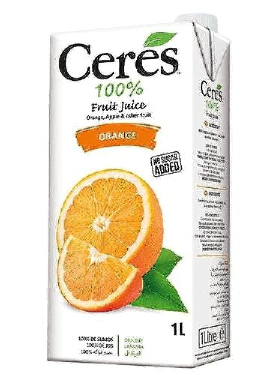 ORANGE JUICE "CERES" (PACK)