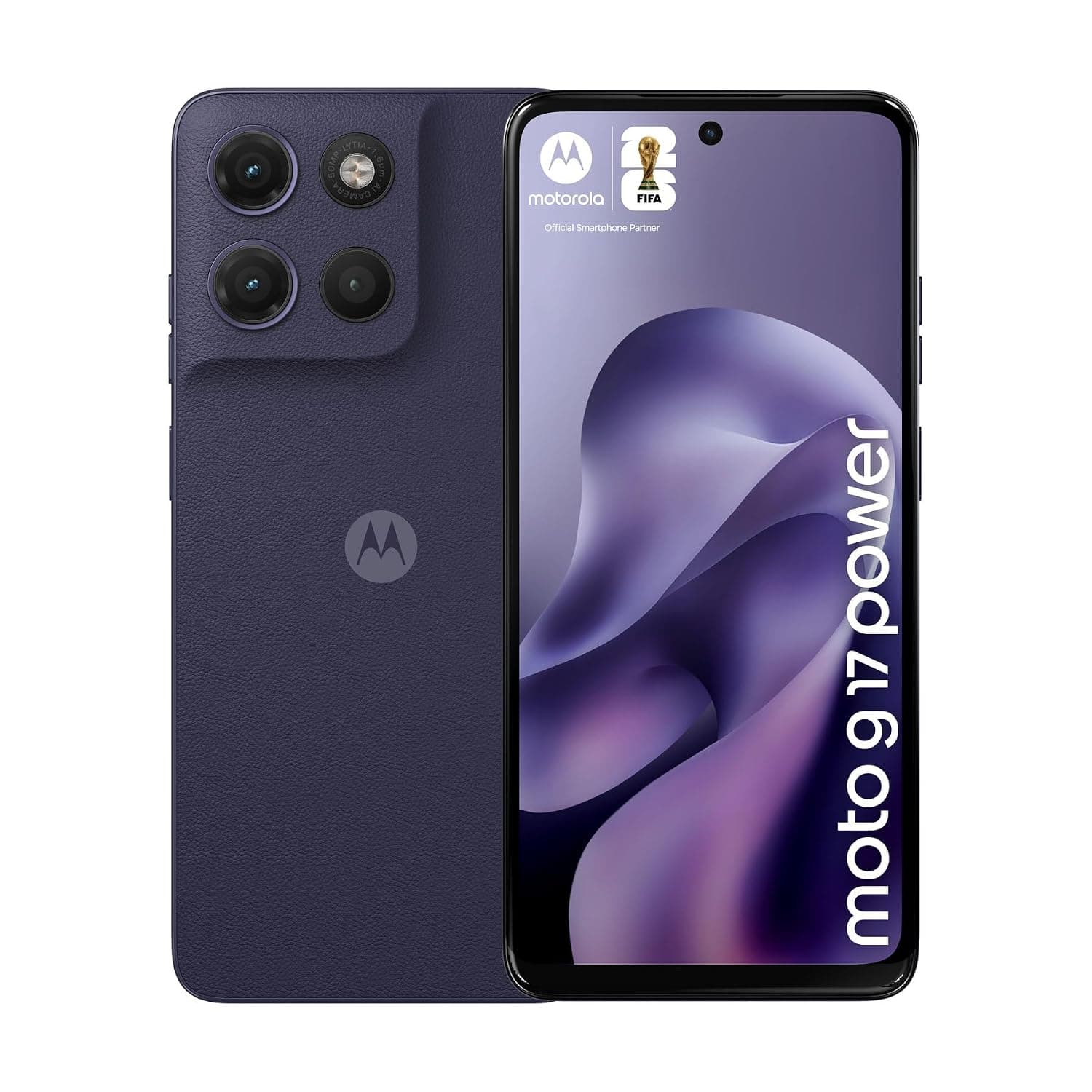Motorola Moto G17 Dual-SIM 256GB ROM + 4GB RAM (GSM Only | No CDMA) Factory Unlocked 4G/LTE Smartphone (Pantone Evening Blue) - International Version