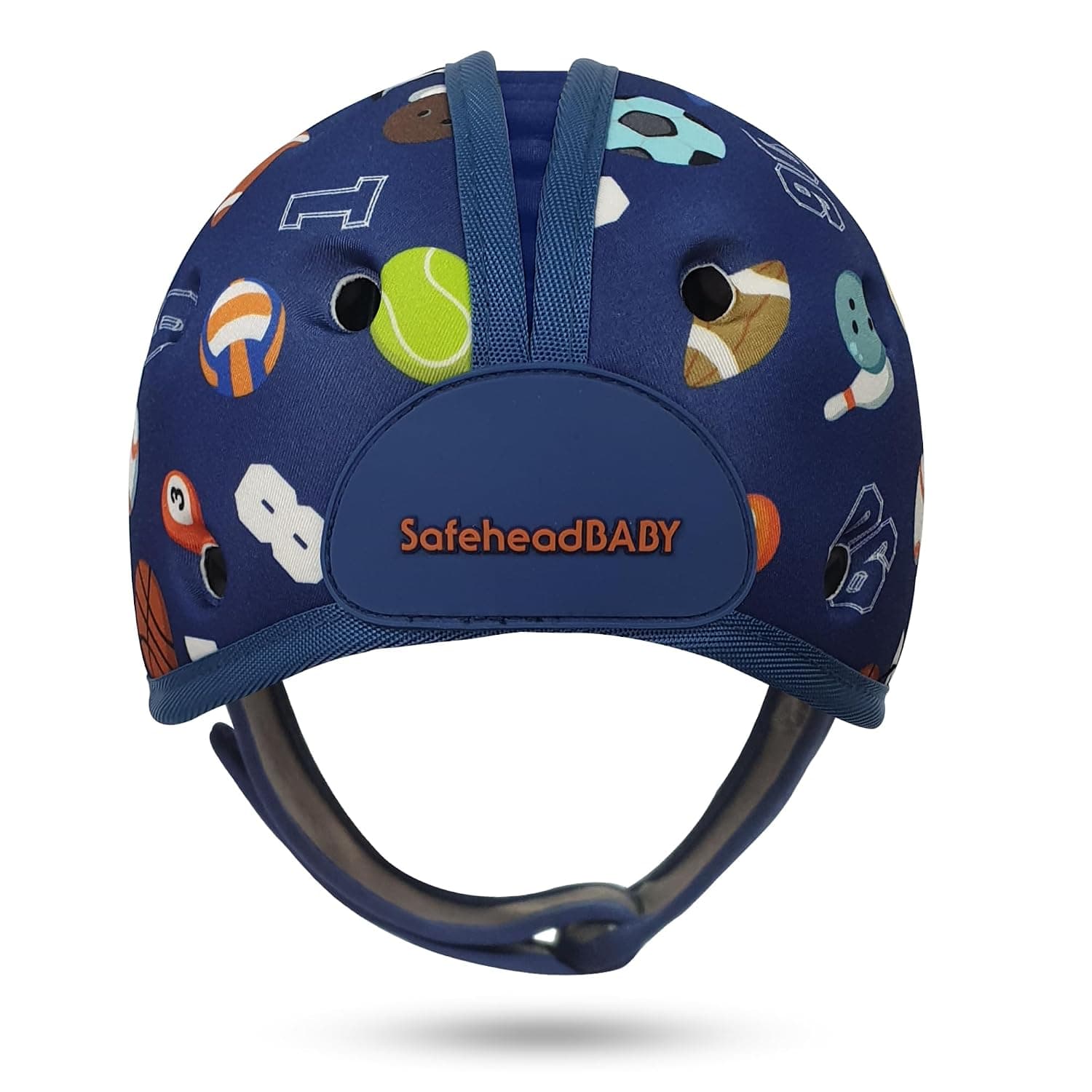 SafeheadBABY Soft Helmet for Babies Learning to Walk - Sporty Blue