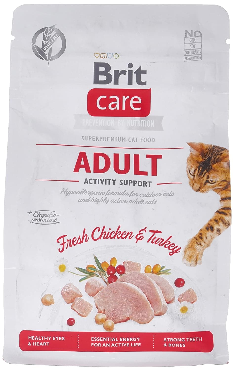 Brit Care Cat Grain-Free Adult Activity Support, 400G