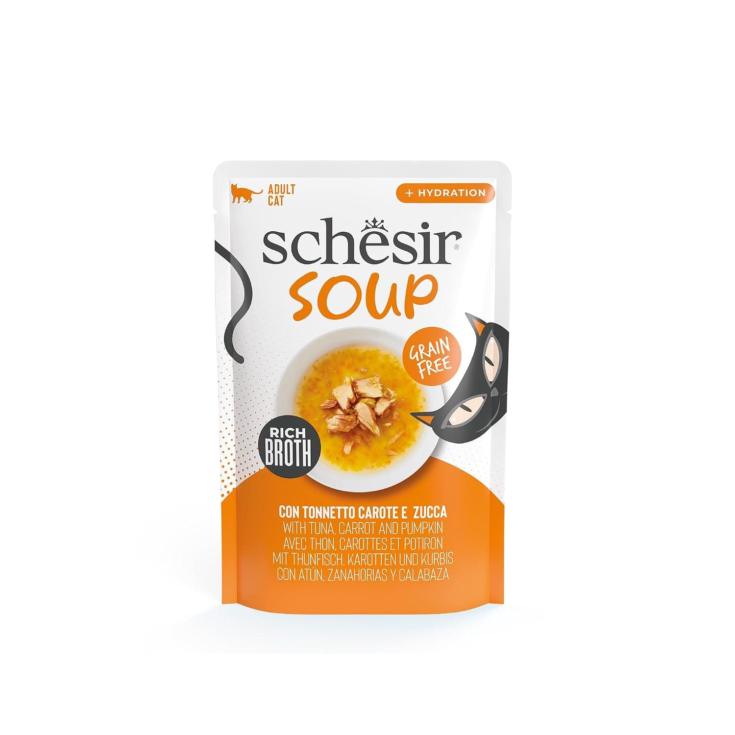 SCHESIR SOUP WET CAT TUNA