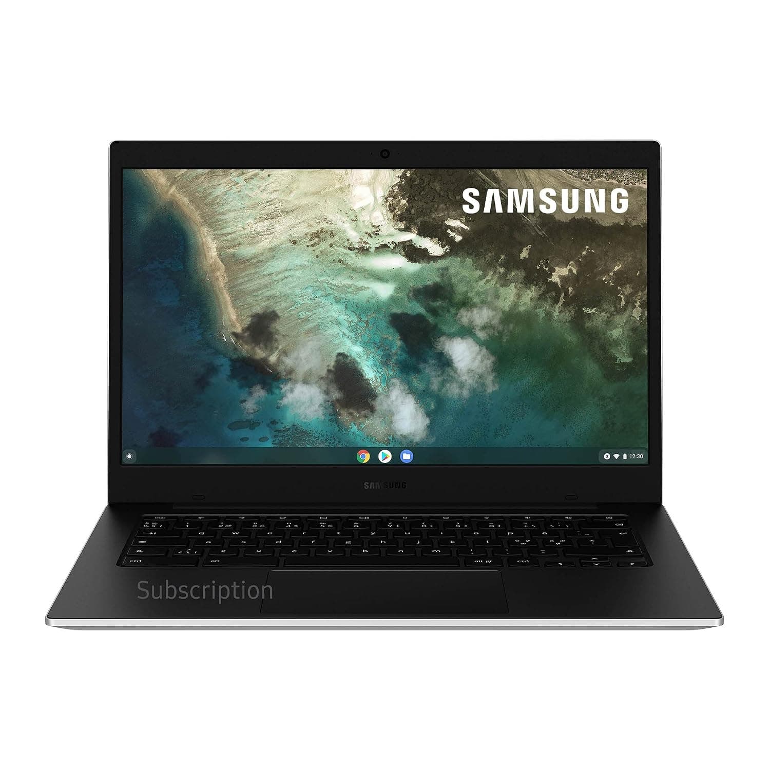 SAMSUNG Galaxy Chromebook Go XE340XDA, 14” Laptop Chrome OS, Display Screen Full HD LED, RAM 4GB RAM, 32GB Storage, Silver [UK Version]