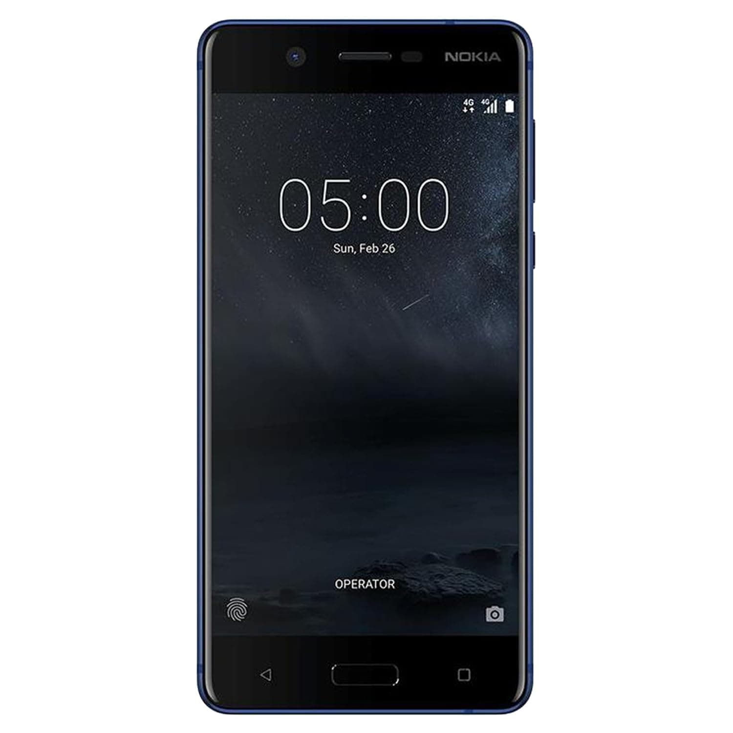 Nokia 5 Single-Sim 16GB ROM + 2GB RAM (GSM Only | No CDMA) Factory Unlocked 4G/LTE Smartphone (Tempered Blue) - International Version