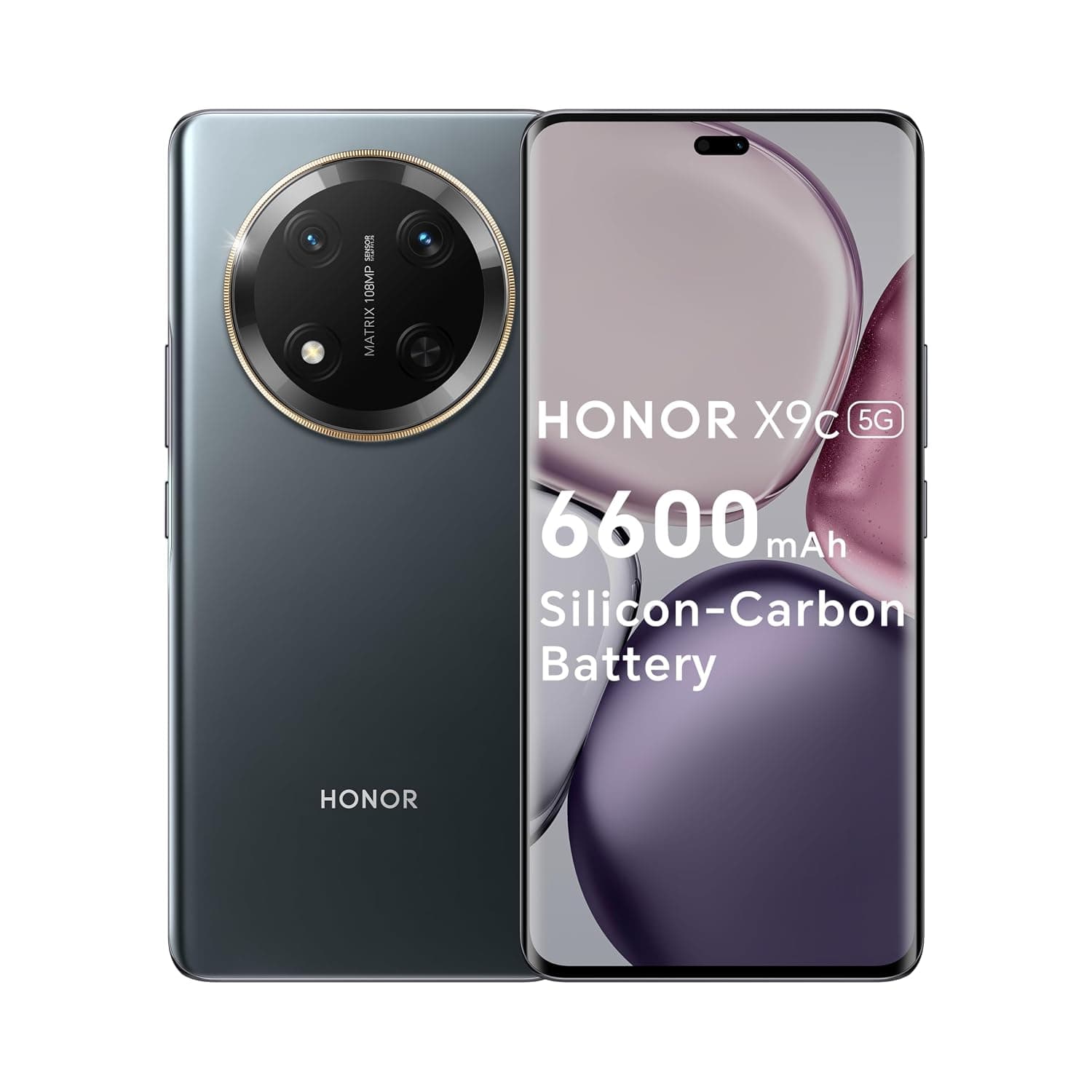 HONOR X9c 12GB RAM 256GB Dual SIM Titanium Black 5G - Middle East Version