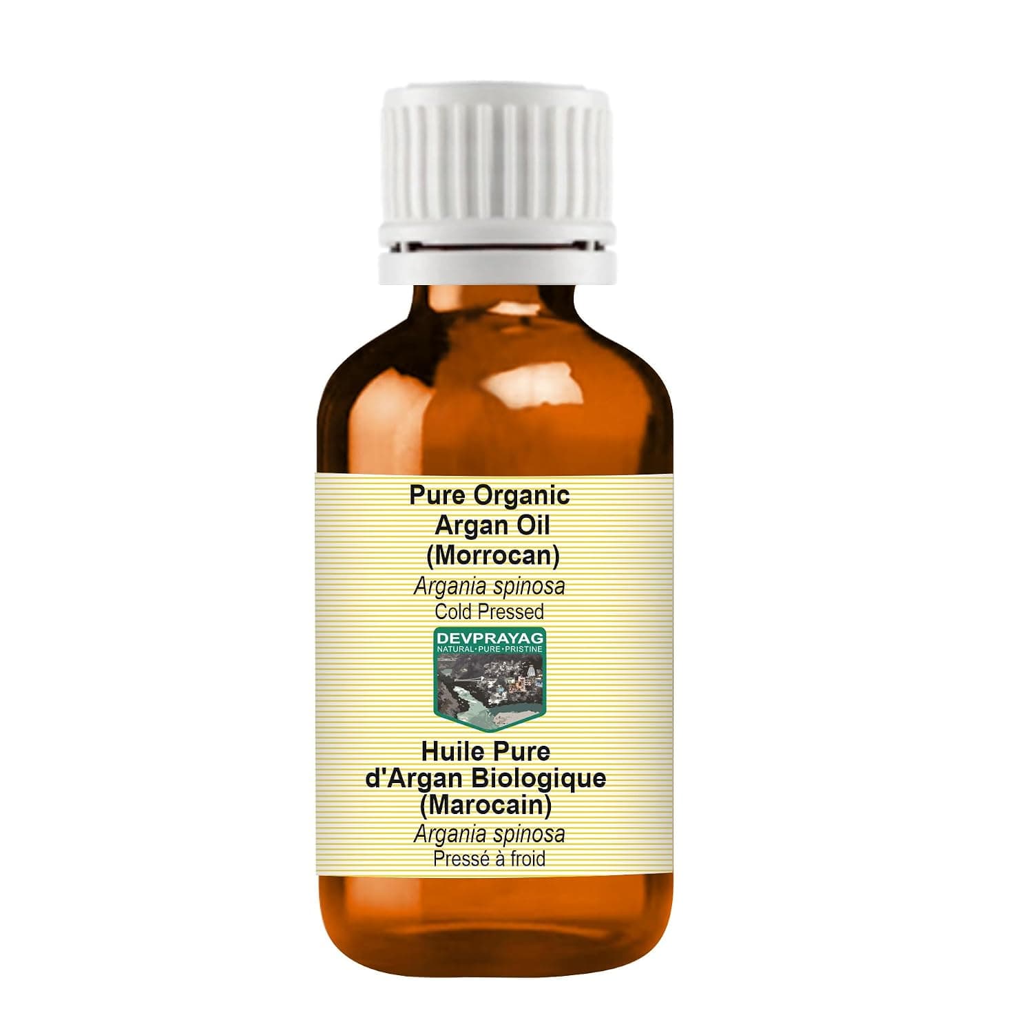 Pure Organic Argan Oil (Morrocan) (Argania spinosa) Natural Therapeutic Grade Cold Pressed 5ml (0.16 oz)