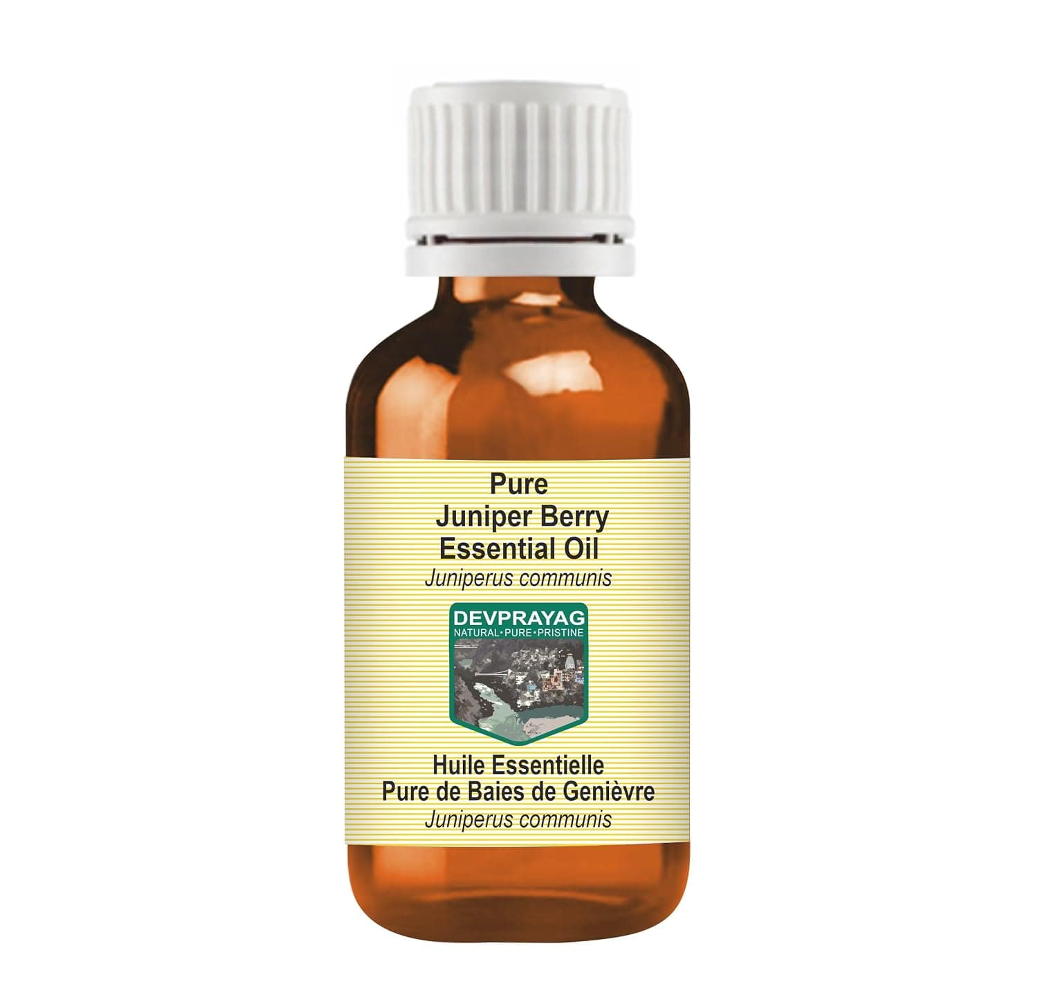 Pure Juniper Berry Essential Oil (Juniperus communis) Natural Therapeutic Grade Steam Distilled 5ml (0.16 oz)