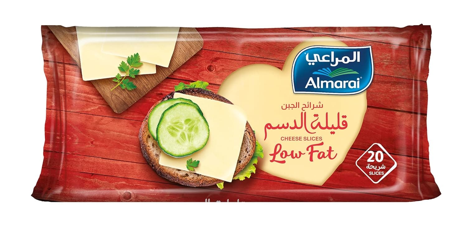 Almarai Cheese Slices Low Fat 400g