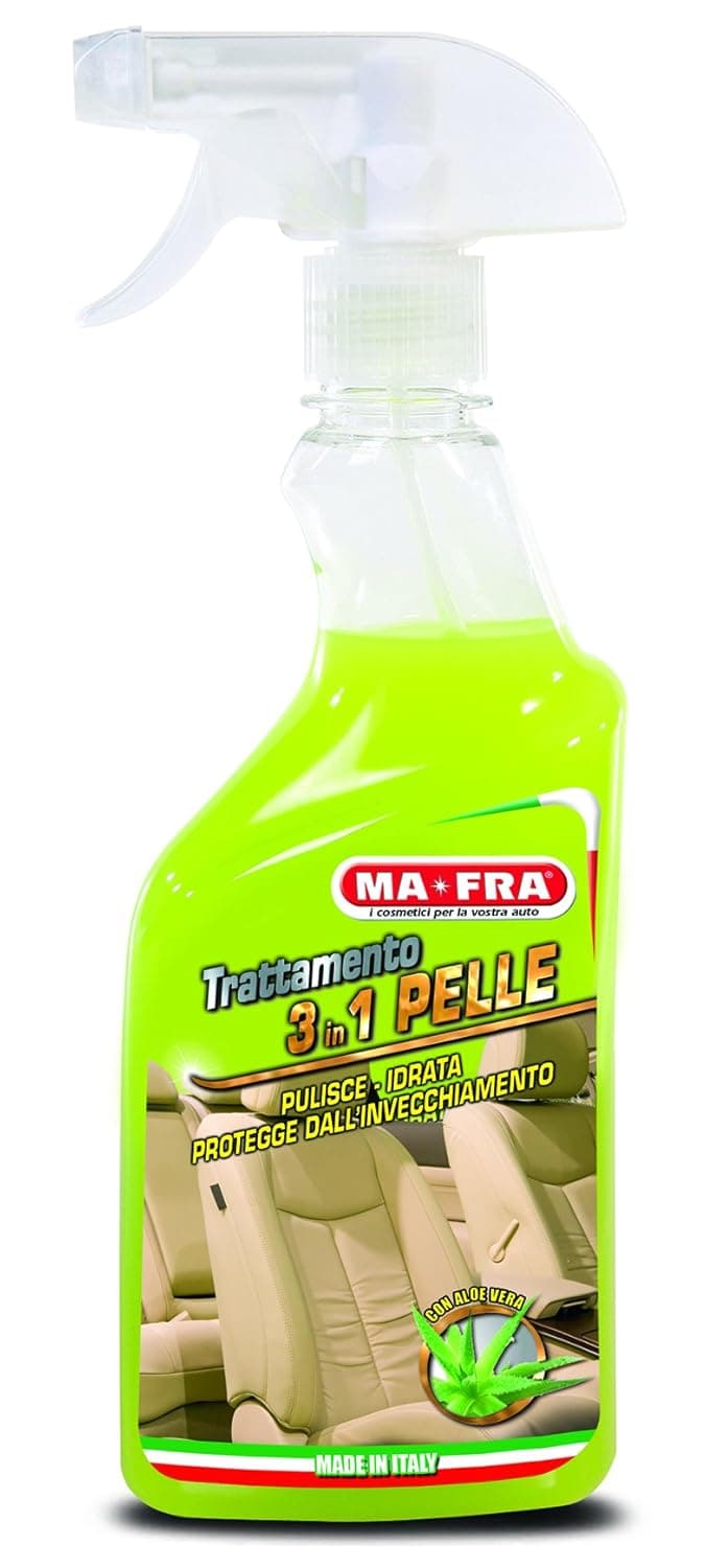 Mafra Leather Care 3 in 1 500ml Effective Formula Cleanses, Moisturizes, Cares for Skin and Retains Its Softness