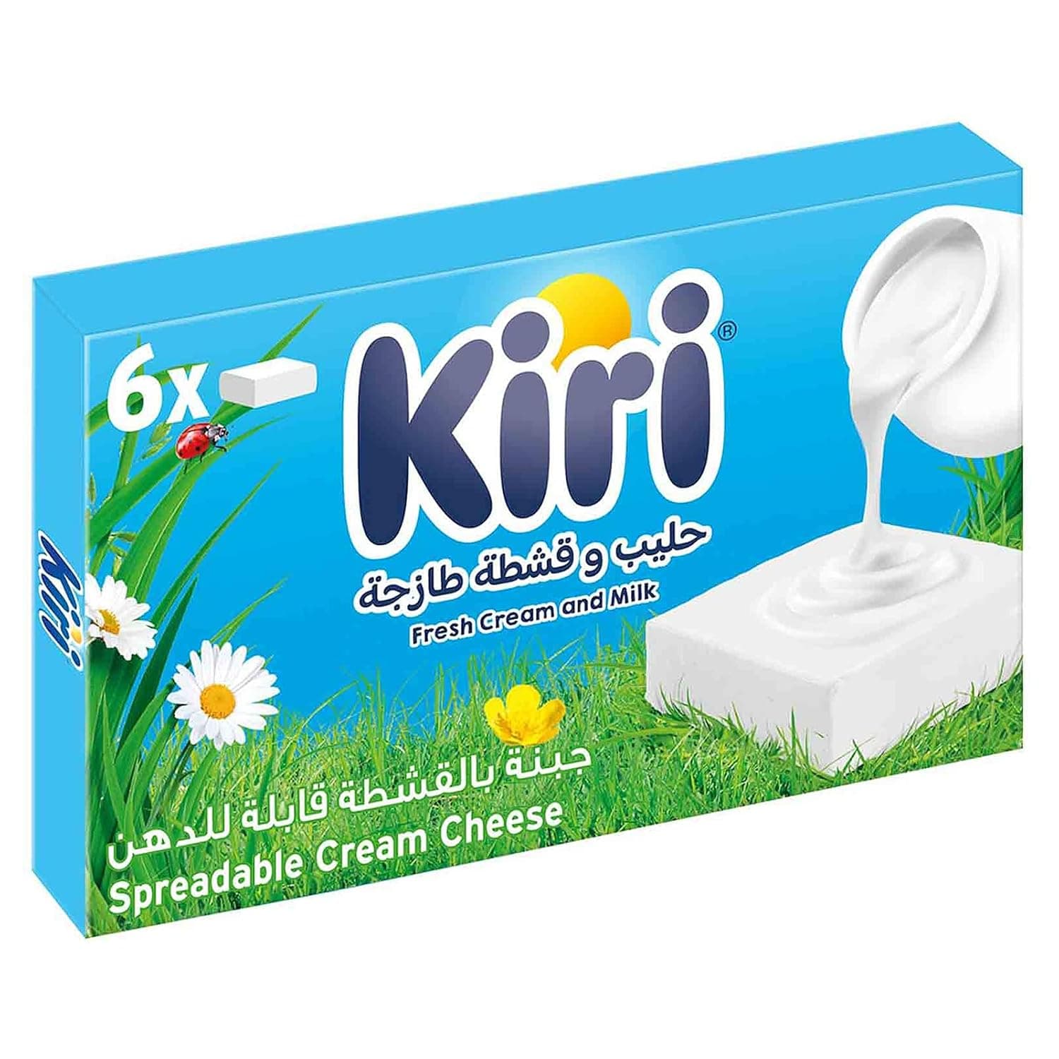 Kiri Cream Cheese Squares, 6 Portions, 100 g