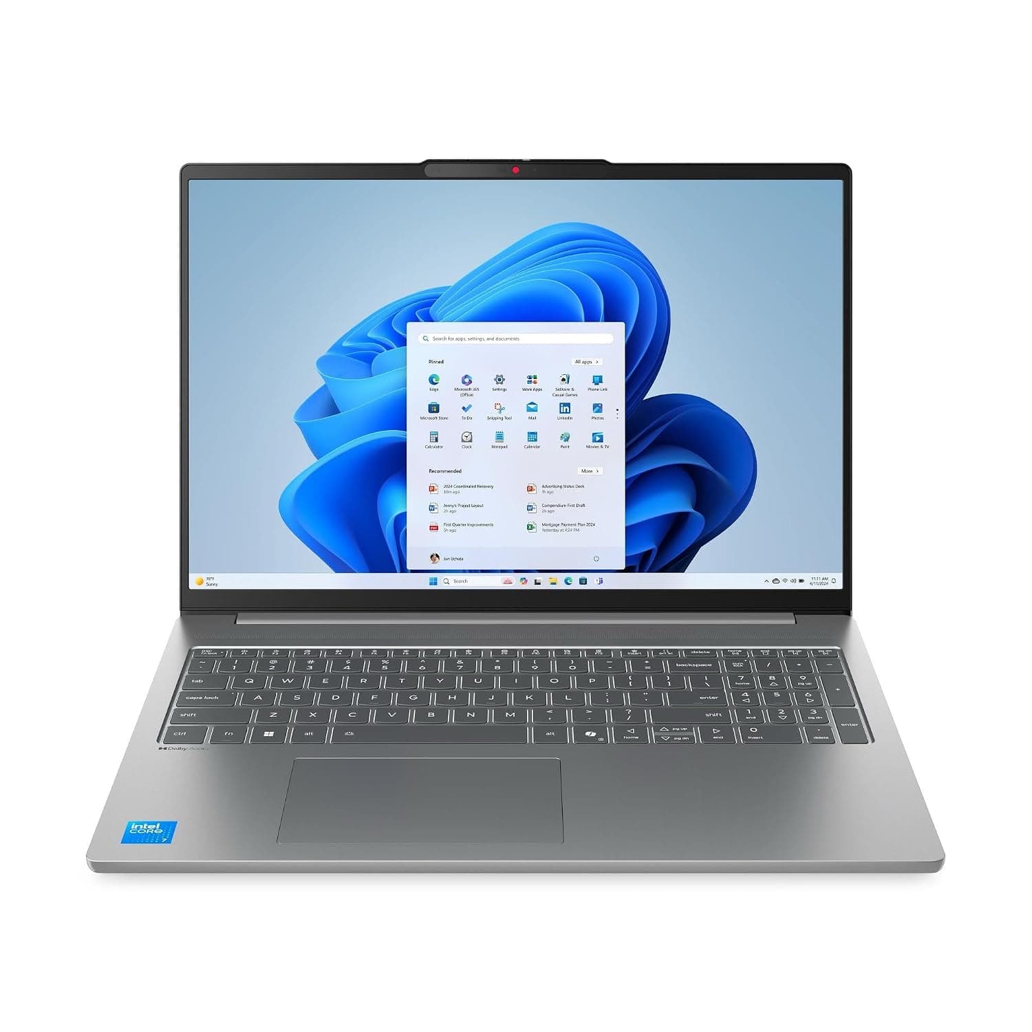 Lenovo Folio Tablet Keyboard Idea Tab Plus (instant Pogo-Pin connection, magnetic adjustment, polyurethane + polycarbonate) - cloud gray