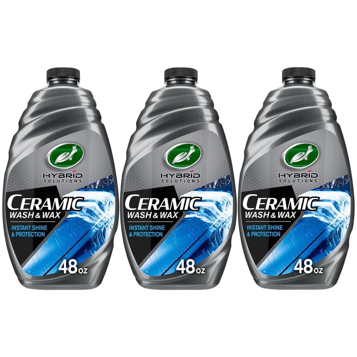 Combo Offre - 3 PCS Hybrid Solutions Ceramic Wash & Wax Car Shampoo- 1.42 L, Car shampoo with wax, Car Wash Shampoo And Wax,Car Shampoo,Car Wax, Car Wax Shampoo, Car Cleaner, Car Care Product
