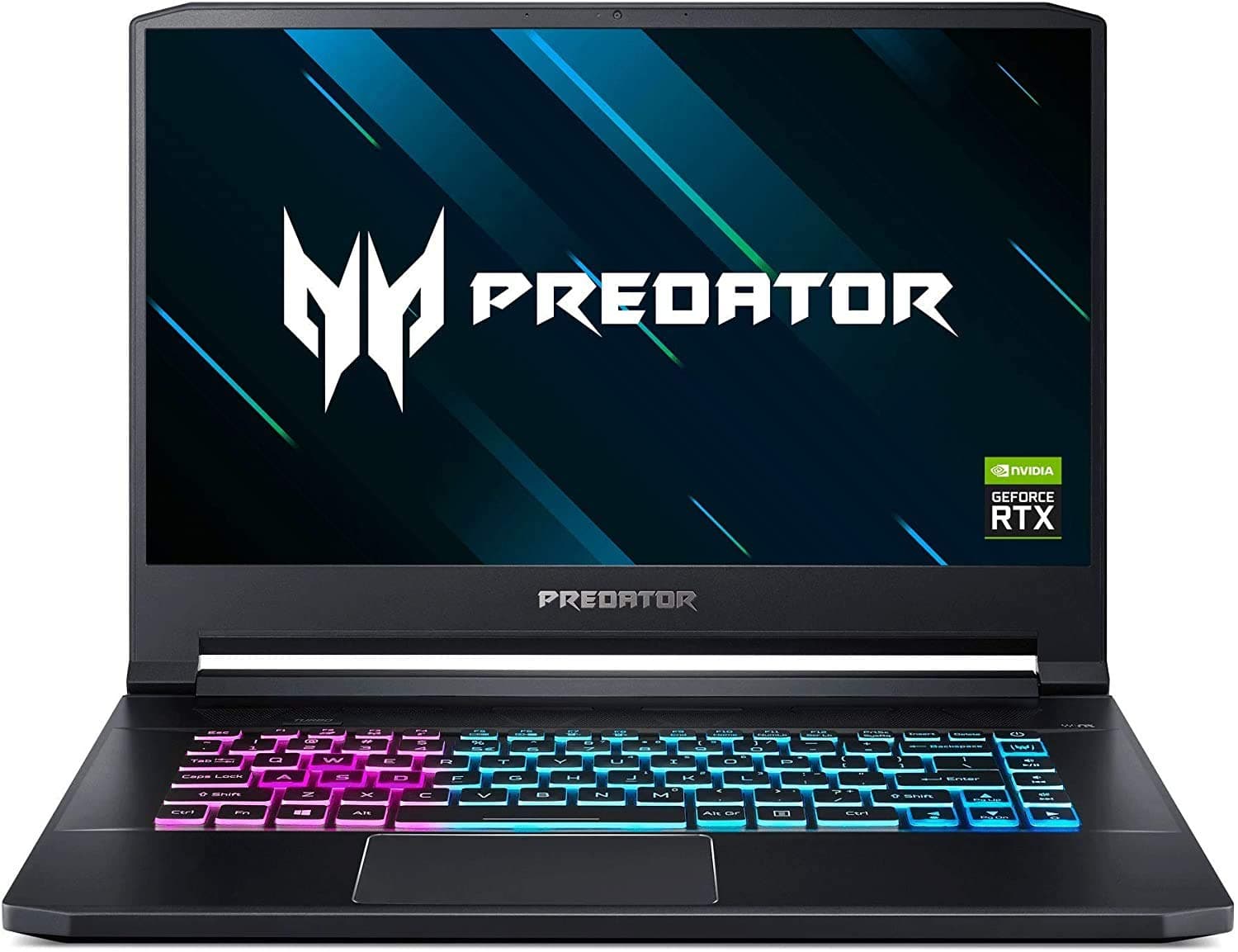Acer Predator Triton 500 Thin & Light Gaming Laptop, Intel Core i7-9750H, GeForce RTX 2060 with 6GB, 15.6" Full HD 144Hz 3ms IPS Display, 16GB DDR4, 512GB PCIe NVMe SSD, RGB Keyboard (Windows 10 Pro)