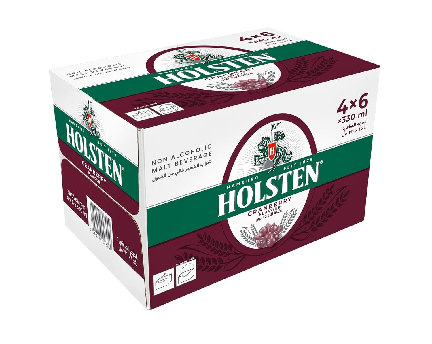 Holsten Cranberry Malt Beverage, 330 ml