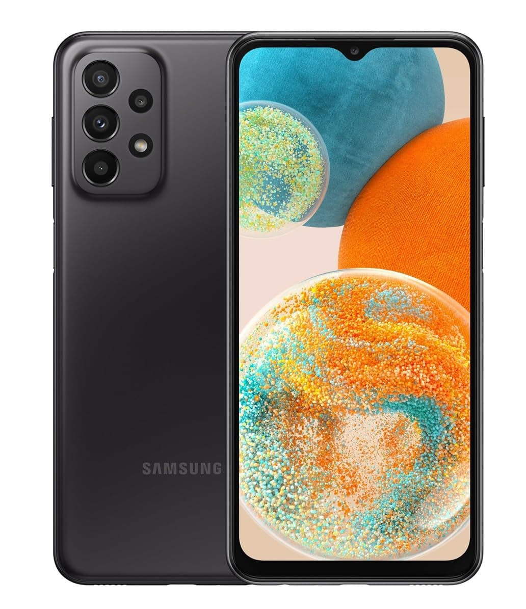 Samsung Galaxy A23 5G ENTERPRISE EDITION DUAL-SIM 64GB ROM + 4GB RAM (Only GSM | No CDMA) Factory Unlocked 5G Smartphone (Black) - International Version