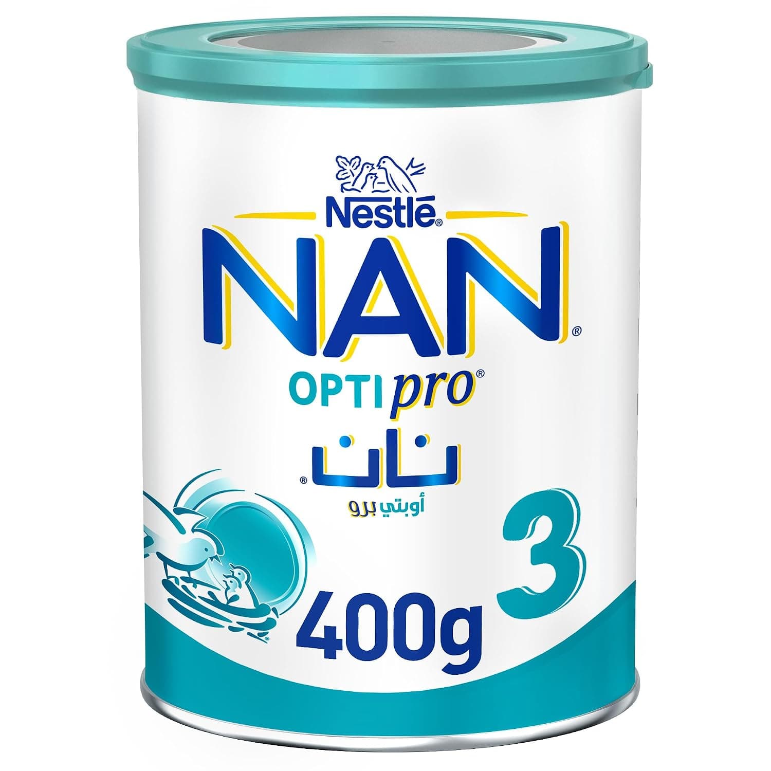 Nestle NAN Optipro Stage 3, Growing up Formula From 1 to 3 Years, 400g