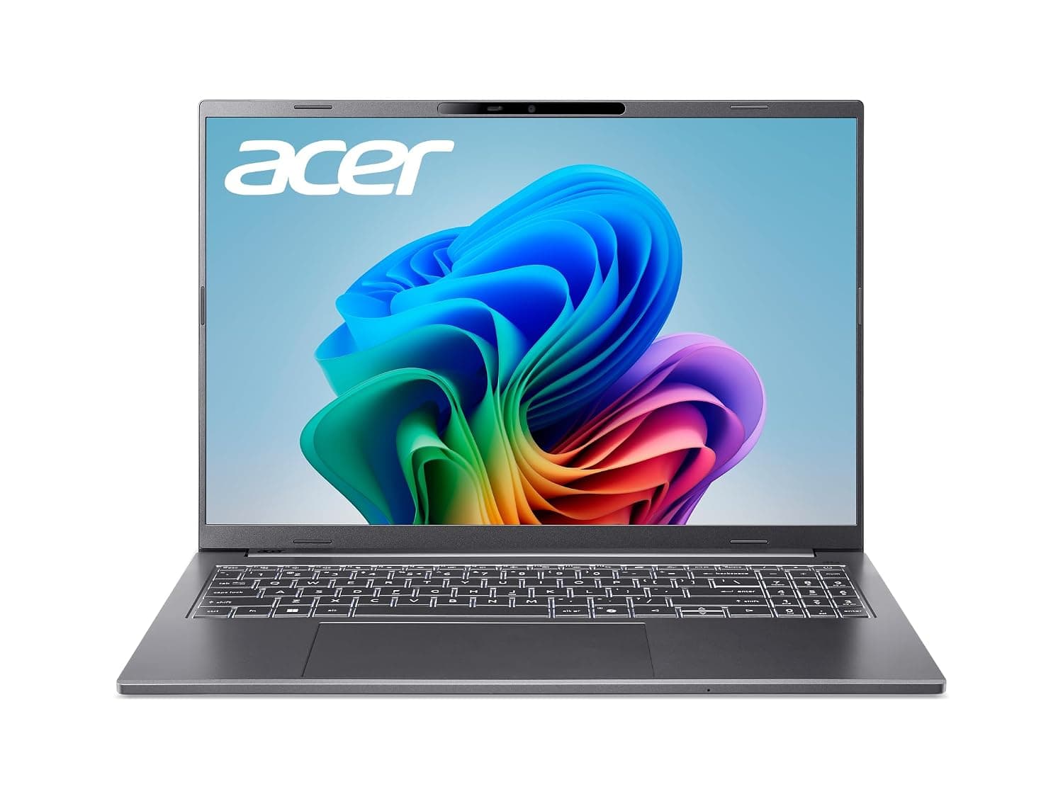 Acer Aspire 16 AI Copilot+ PC - AMD Ryzen AI 7 345 & 16” WUXGA 120Hz Touch | NPU: Up to 50 TOPs - Overall TOPS: Up to 59 TOPS | AMD Radeon 840M | 16GB LPDDR5X | 1TB Gen 4 SSD | Wi-Fi 6E | A16-61MT-R6AV