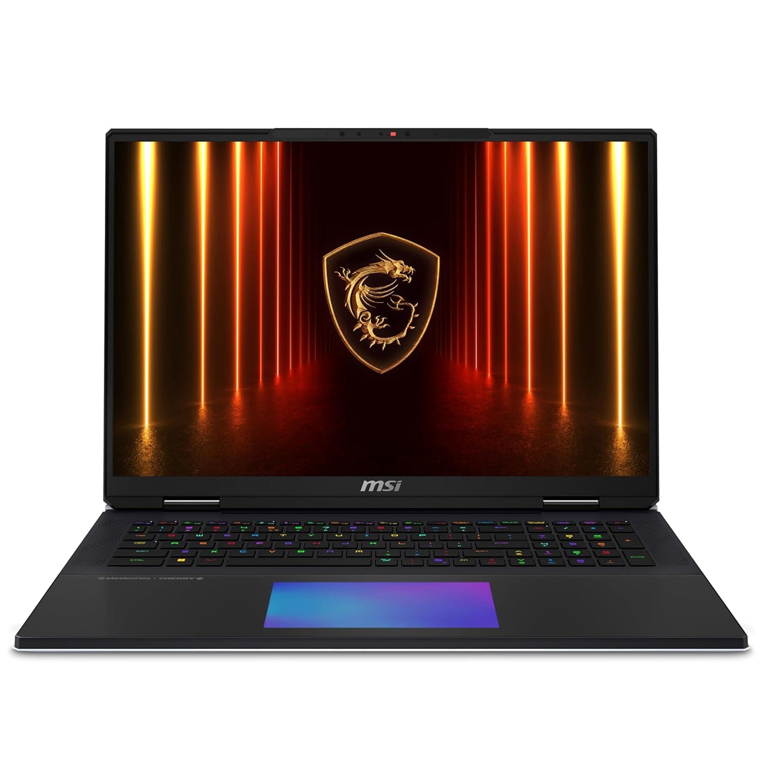 MSI Titan 18 HX AI 18" 120Hz MiniLED UHD+ Gaming Laptop: Intel Ultra 9-285HX, NVIDIA Geforce RTX 5080, 64GB DDR5, 4TB NVMe SSD, Thunderbolt 5, Wi-Fi 7, Win 11 Pro: Black A2XWIG-616US