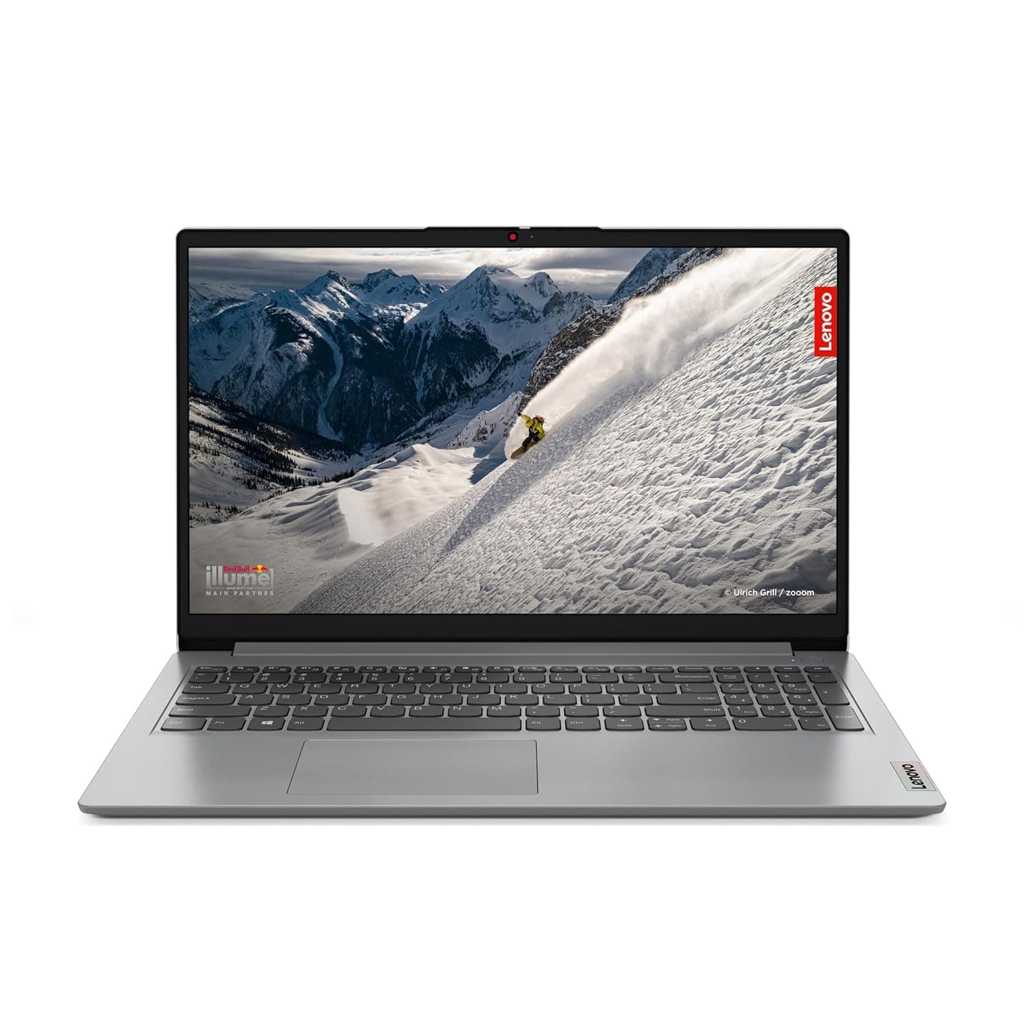 Lenovo IdeaPad 1 15AMN7 AMD Ryzen 5 7520U Notebook 39.6 cm (15.6") Full HD 16 GB LPDDR5-SDRAM 512 GB SSD Wi-Fi 6 (802.11ax) Windows 11 Home in S mode English UK Grey (Lenovo) - Version
