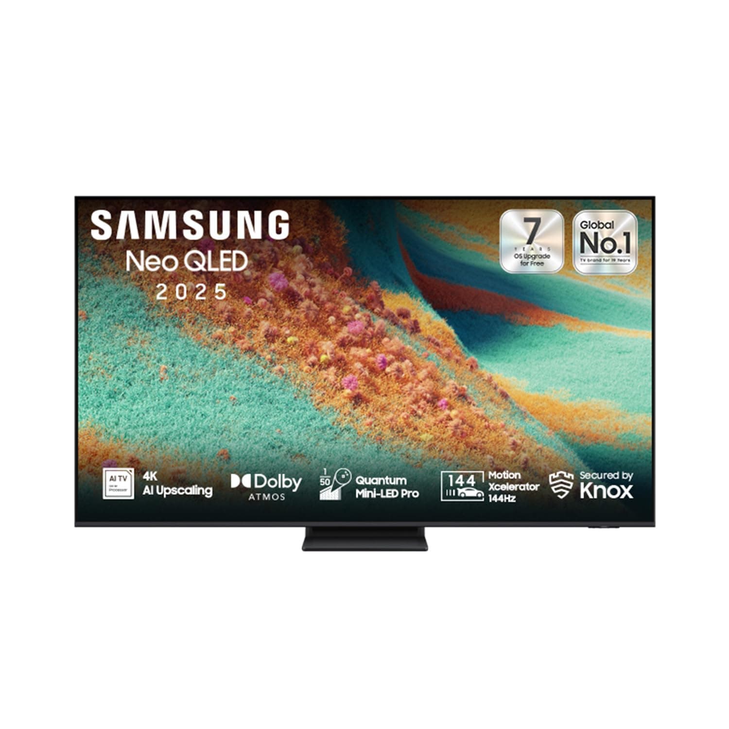 Samsung 65 Inch Neo QLED TV, QN85F, 4K, Mini LED, NQ4 AI Gen2 Processor, Quantum Matrix Technology Plus, Dolby Atmos, Neo Quantum HDR+, Smart TV, QA65QN85FAUXSA (2025 - KSA Version)