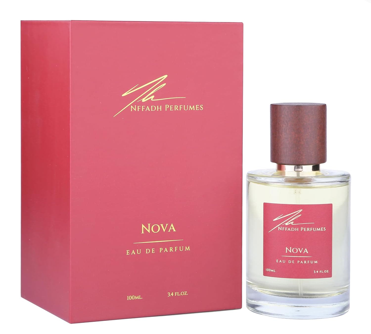Nova Eau de Parfum 100ml – Fresh Fruity Floral Perfume for Men & Women – Long Lasting Luxury Fragrance – Made in Spain