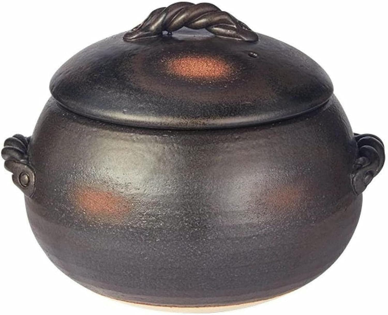 No Cracking Due to Rapid Cooling and Heating, Cookware Terracotta Casserole Dish - Resistant to High Temperature, Thermal Cycle, Purely Handmade