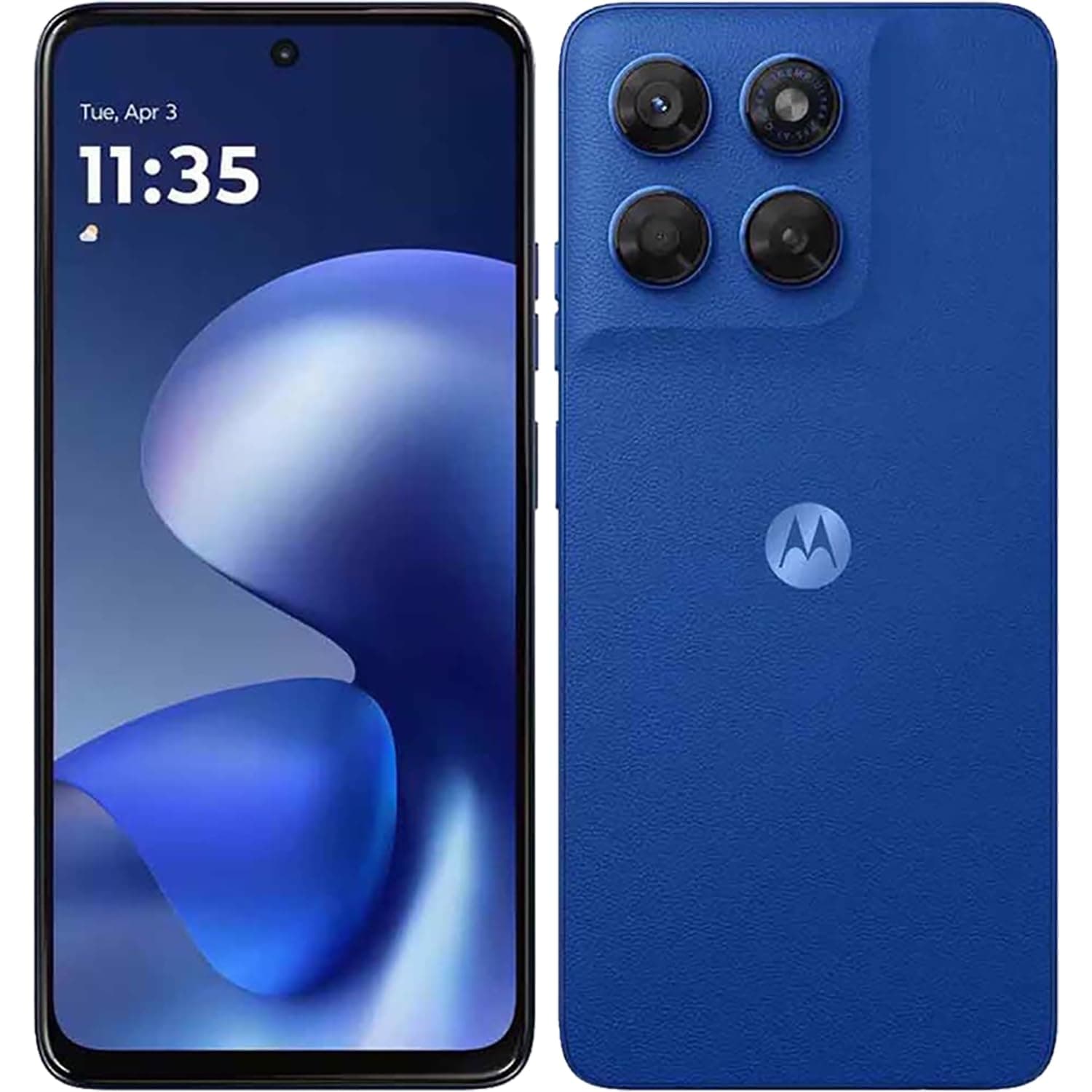 Motorola Moto G47 Dual-SIM 128GB ROM + 8GB RAM (GSM Only | No CDMA) Factory Unlocked 5G Smartphone (Pantone Nautical Blue) - International Version