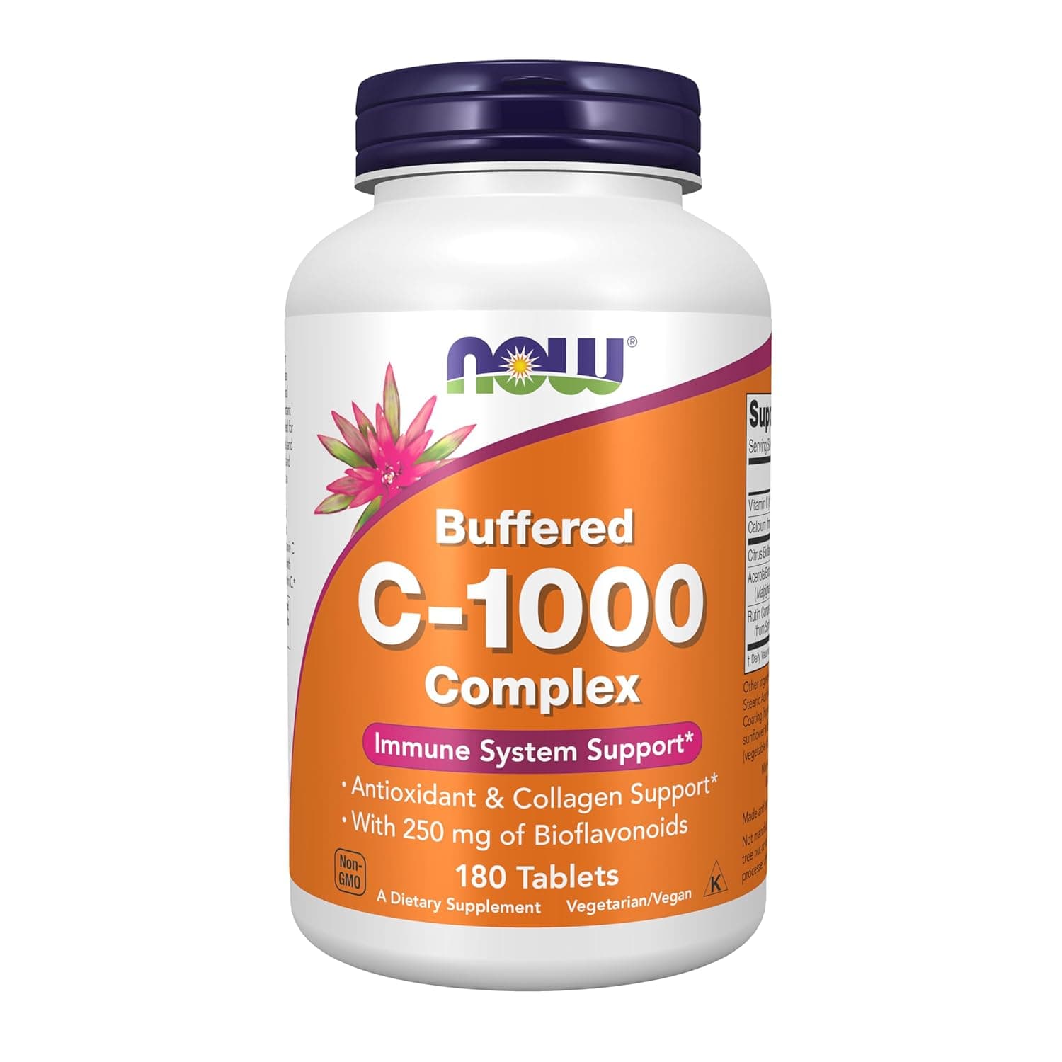 Now Foods, Buffered C-1000 Complex, 180 Tablets
