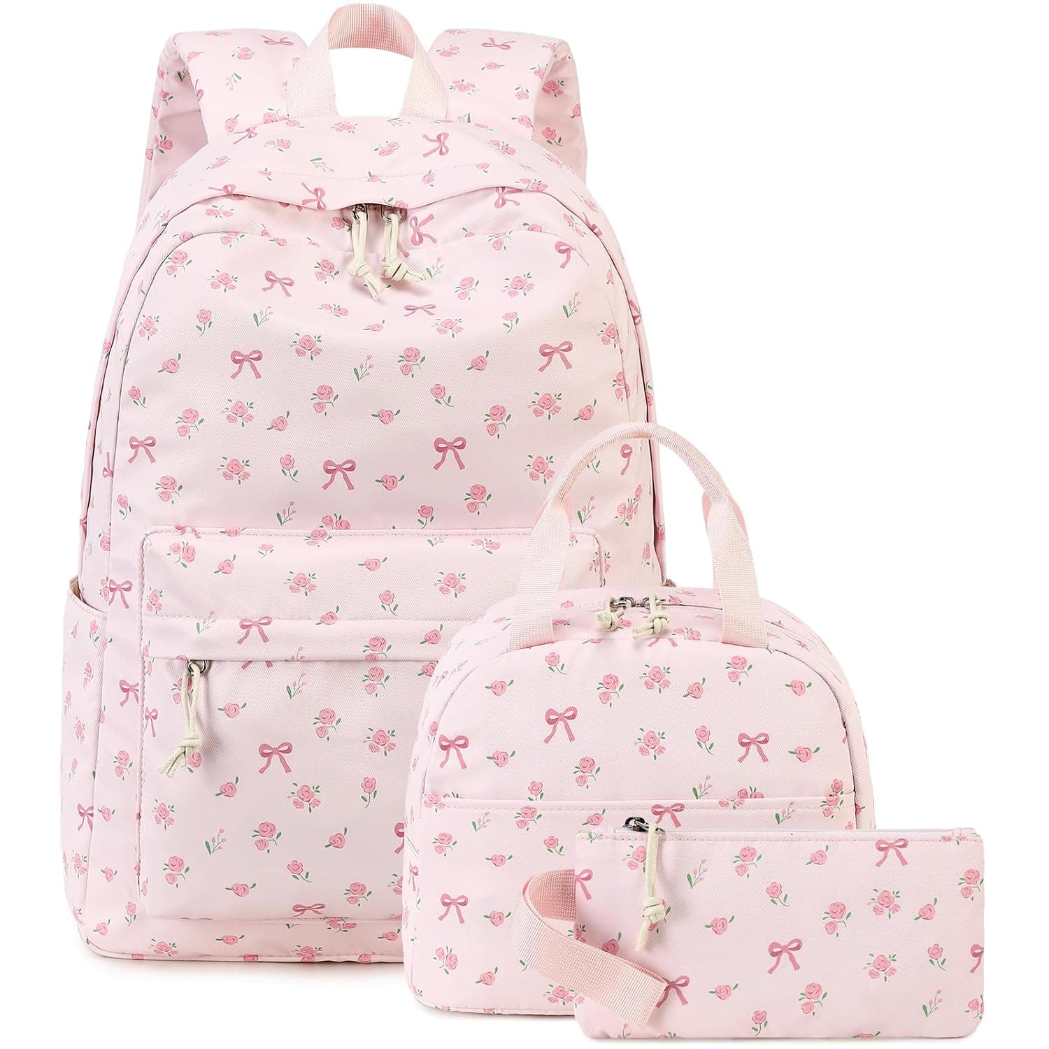 Bluboon School Backpack for Boys Teens Bookbag Travel Daypack Kids Girls Lunch Bag Pencil Case