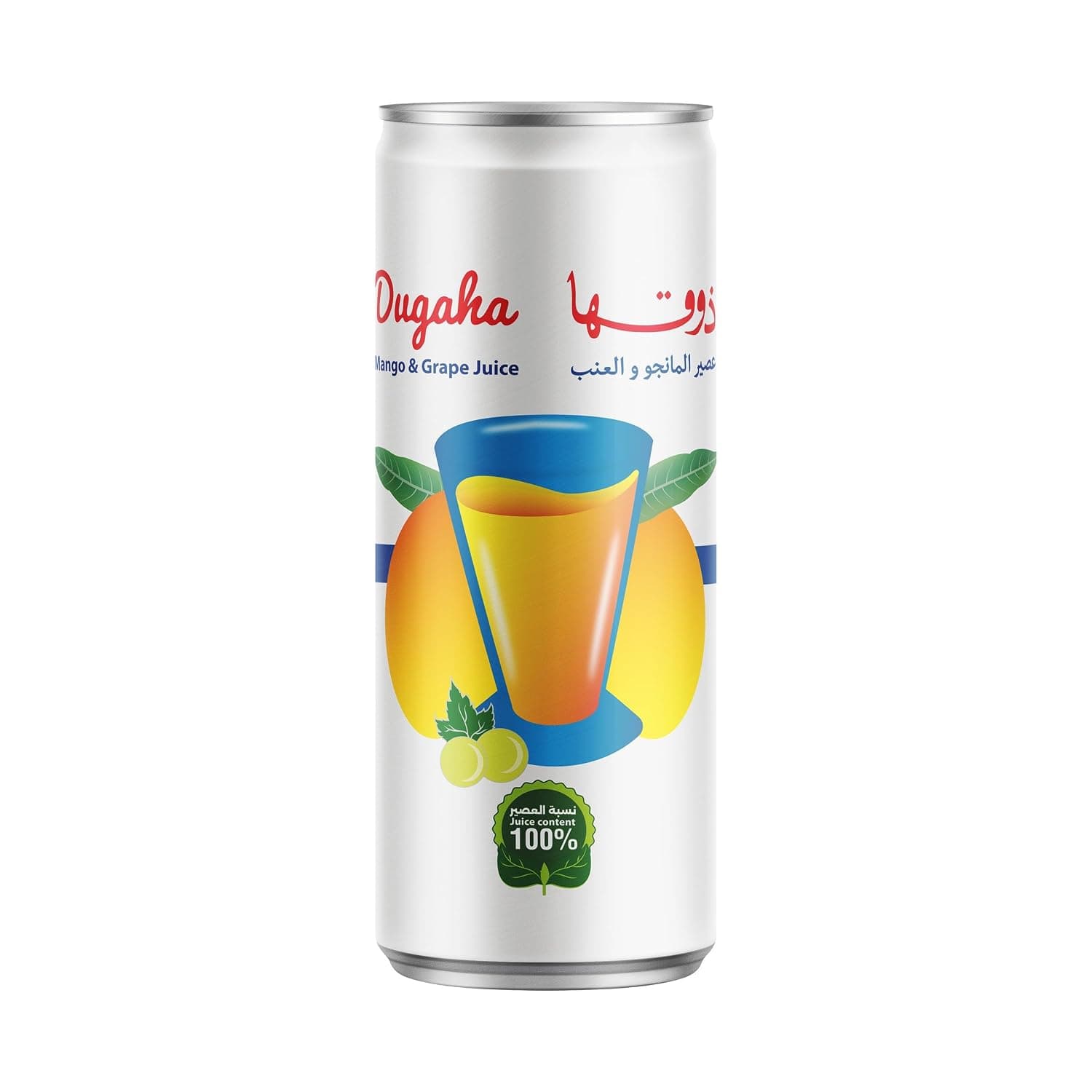 Dugaha 100% Natural Mango Juice Drink Can 30 x 250 ml
