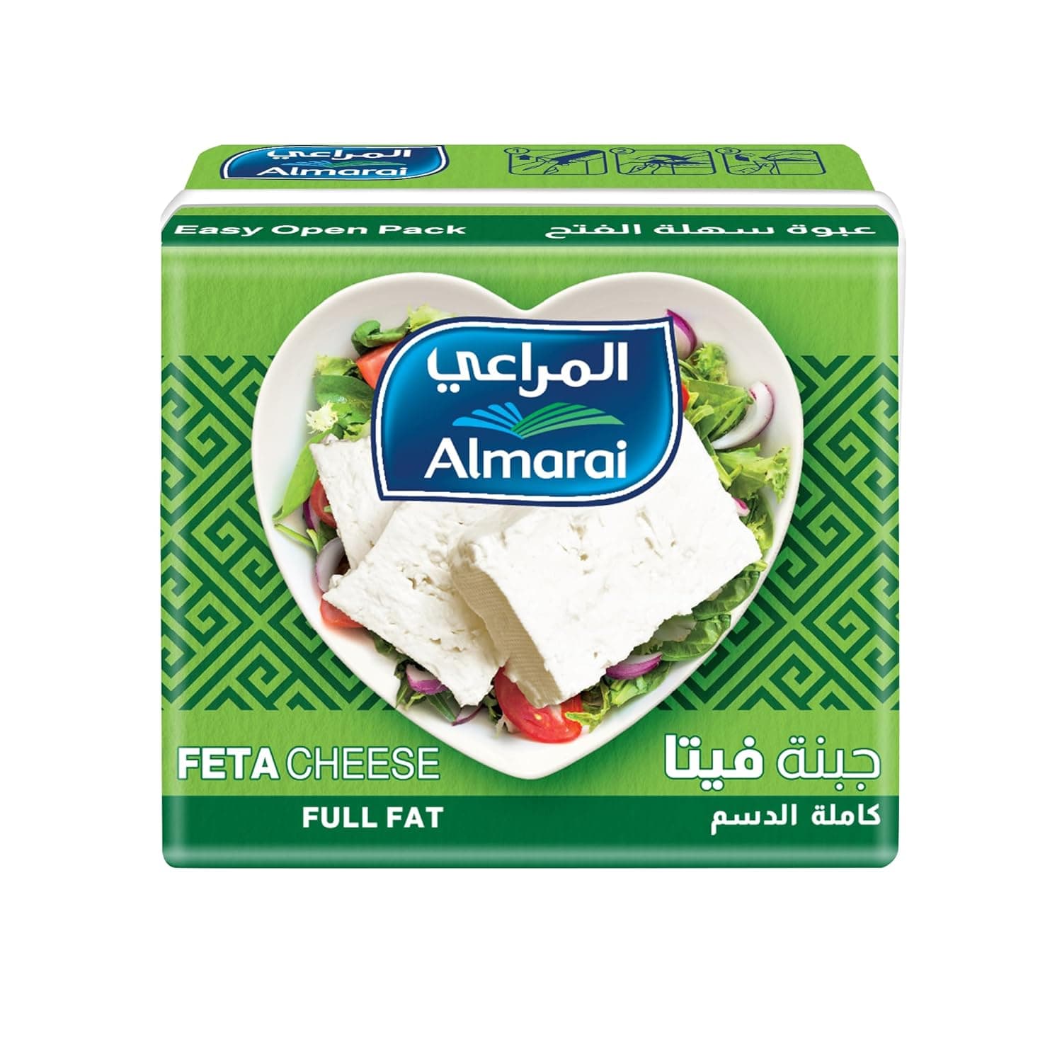 Almarai Full Fat Feta Cheese, 200g - Pack of 1