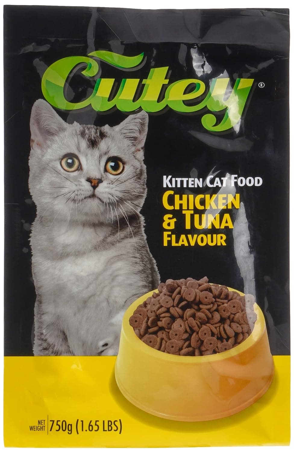 CUTEY DRY CAT FOOD CHICKEN & TUNA 750 G