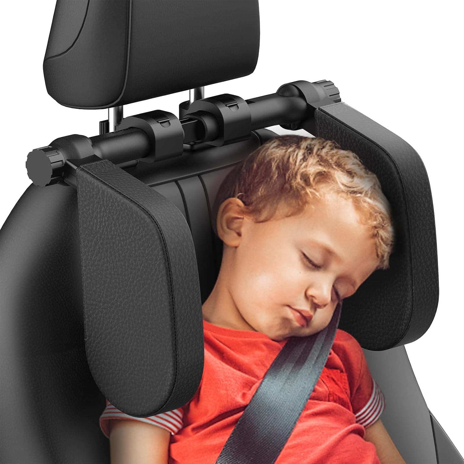Adjustable Car Headrest Pillow, Road Pal Car Headrest