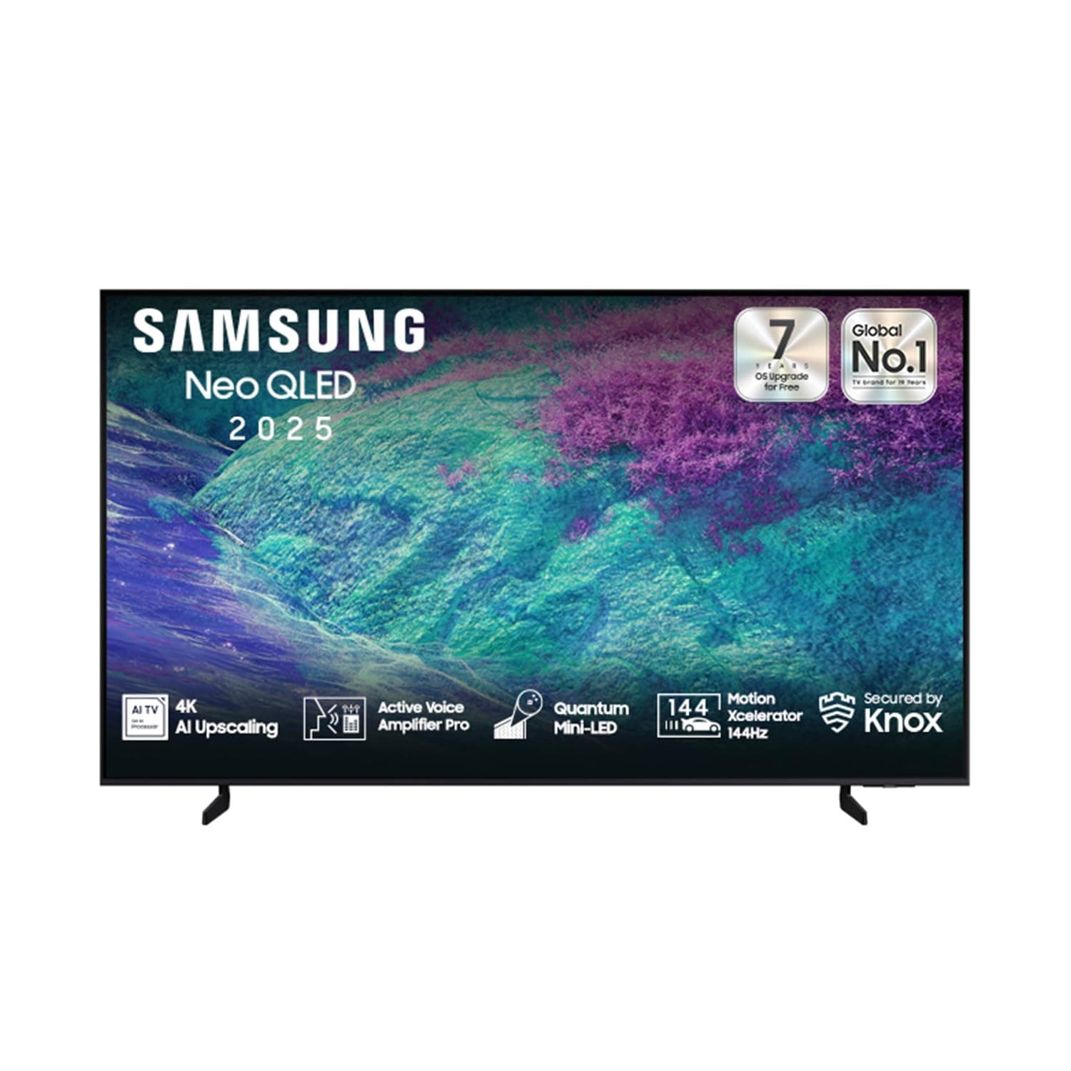 تلفزيون من سامسونج بشاشة ٧٥ بوصة، بدقة 4K، موديل QN1EF، بتقنية نيو كيو إل إي دي