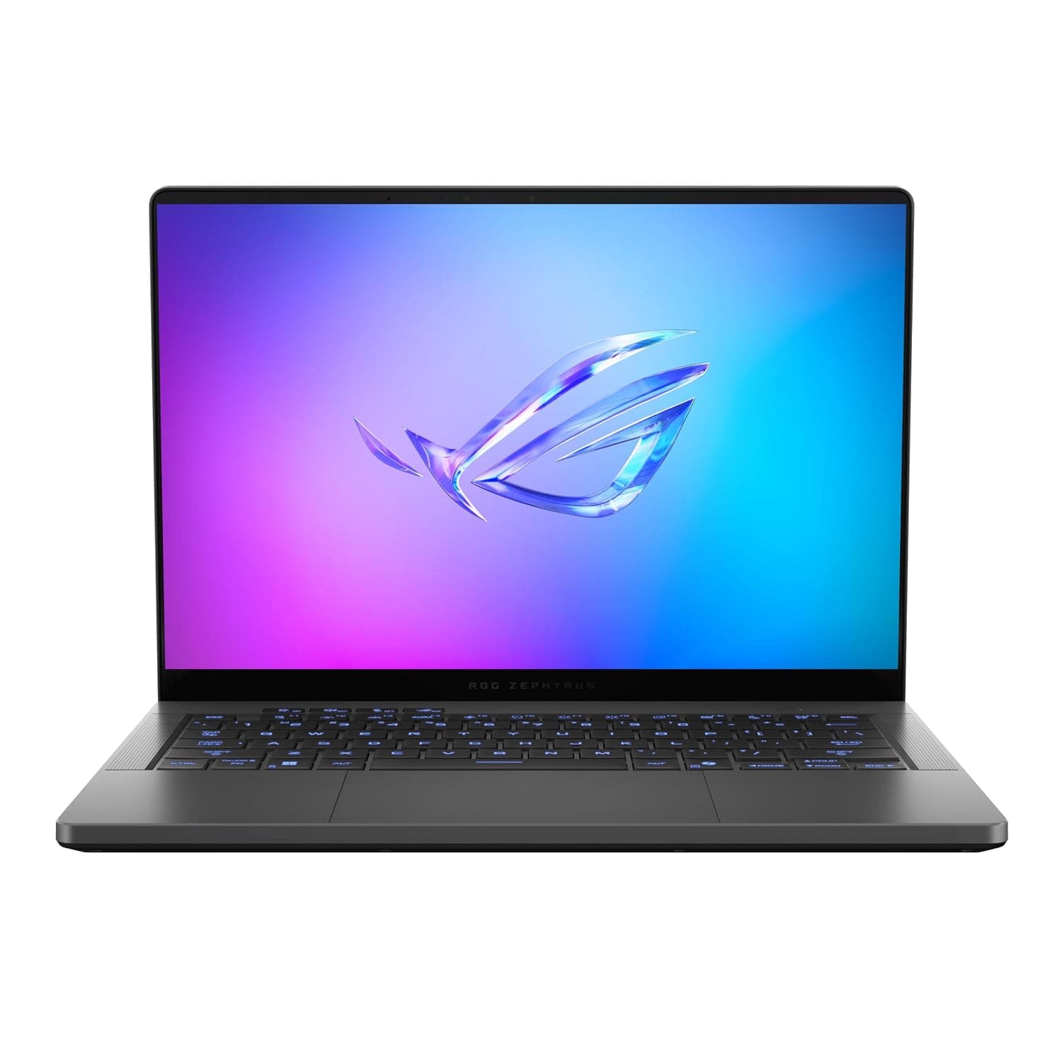 Asus ROG Zephyrus G14" 3K OLED 120Hz,GA403UH-QS050W, AMD Ryzen 9 270,Nvidia RTX5050 (8G DDR7),16GB RAM DDR5,1TB PCIe 4.0 NVMe M.2,FHD Cam (WinHello),1-Zone RGB KeyFree Sleeve, W11 Home, Gray, 1.5KG