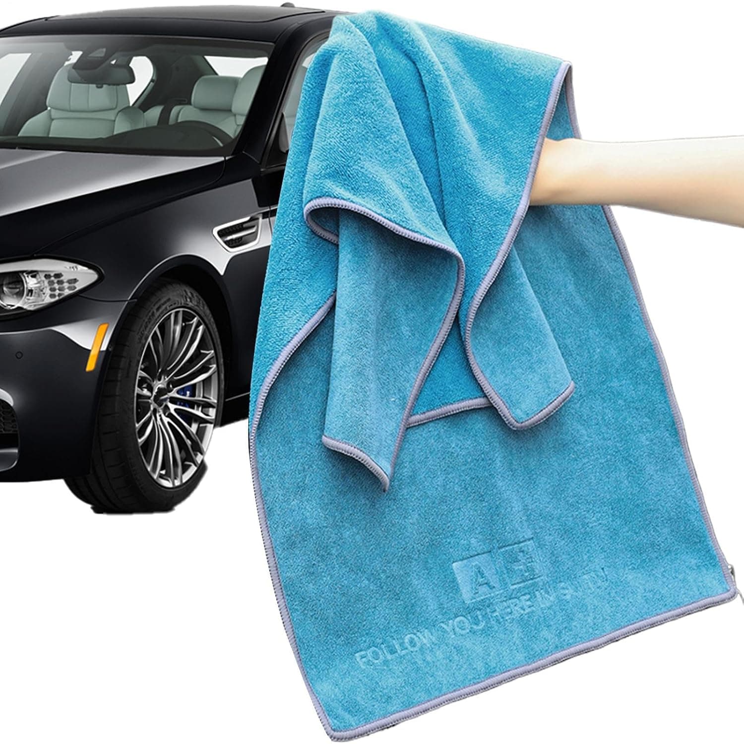 Car Wash Towels - Absorbent Cloth for Vehicle Cleaning - Multifunctional Quick-Drying Microfiber Towel for Housekeeping Detailing and Car Cleaning
