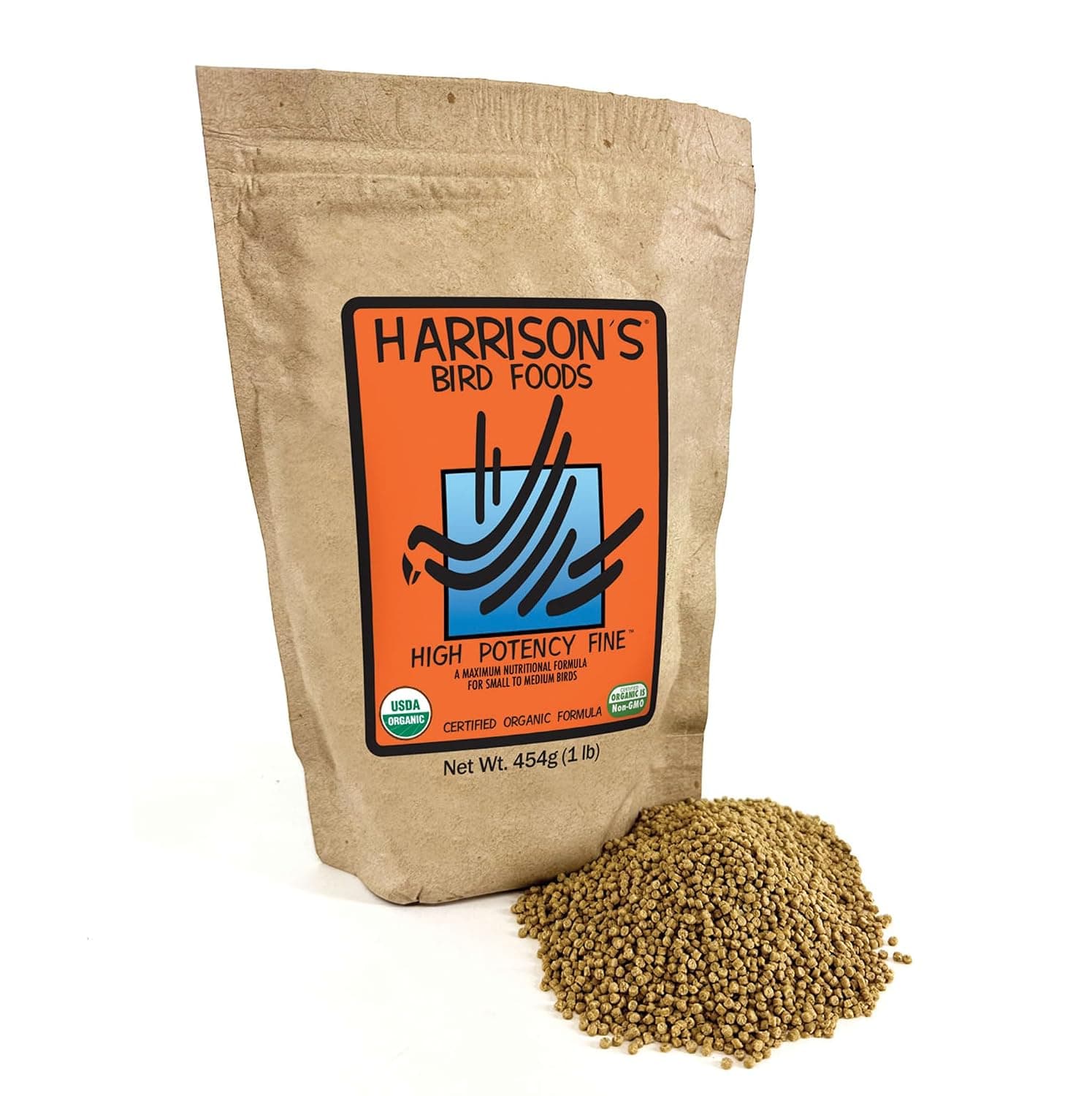 High Potency Fine 1lb (454g) - Harrisons Bird Foods