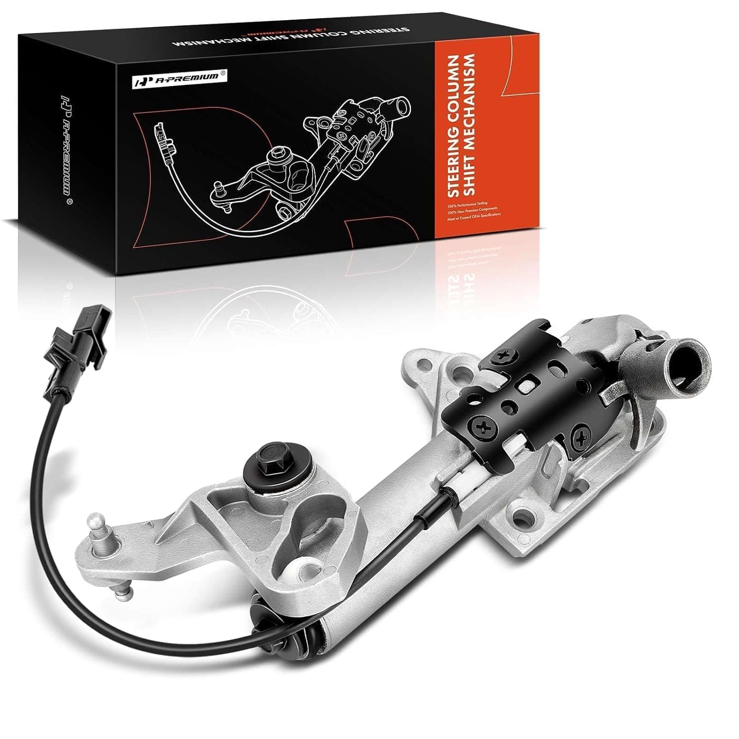 A-Premium Steering Column Shift Mechanism - Compatible with Cadillac, Chevy, GMC Vehicles - 1998-2007 - Escalade, Blazer, Silverado, Suburban, Tahoe, Sierra, Jimmy, Yukon | Compatible with Chevrolet Silverado, Tahoe, Blazer & GMC Sierra, Yukon, Jimmy & Cadillac Escalade (ESV/EXT), 1998-2007