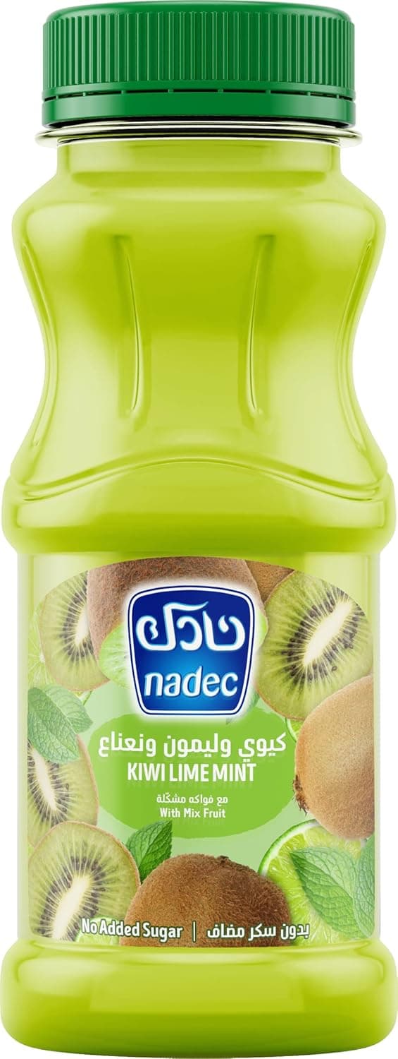 Nadec Kiwi Lime Mint with Mix Fruit Nectar Juice 180 ml